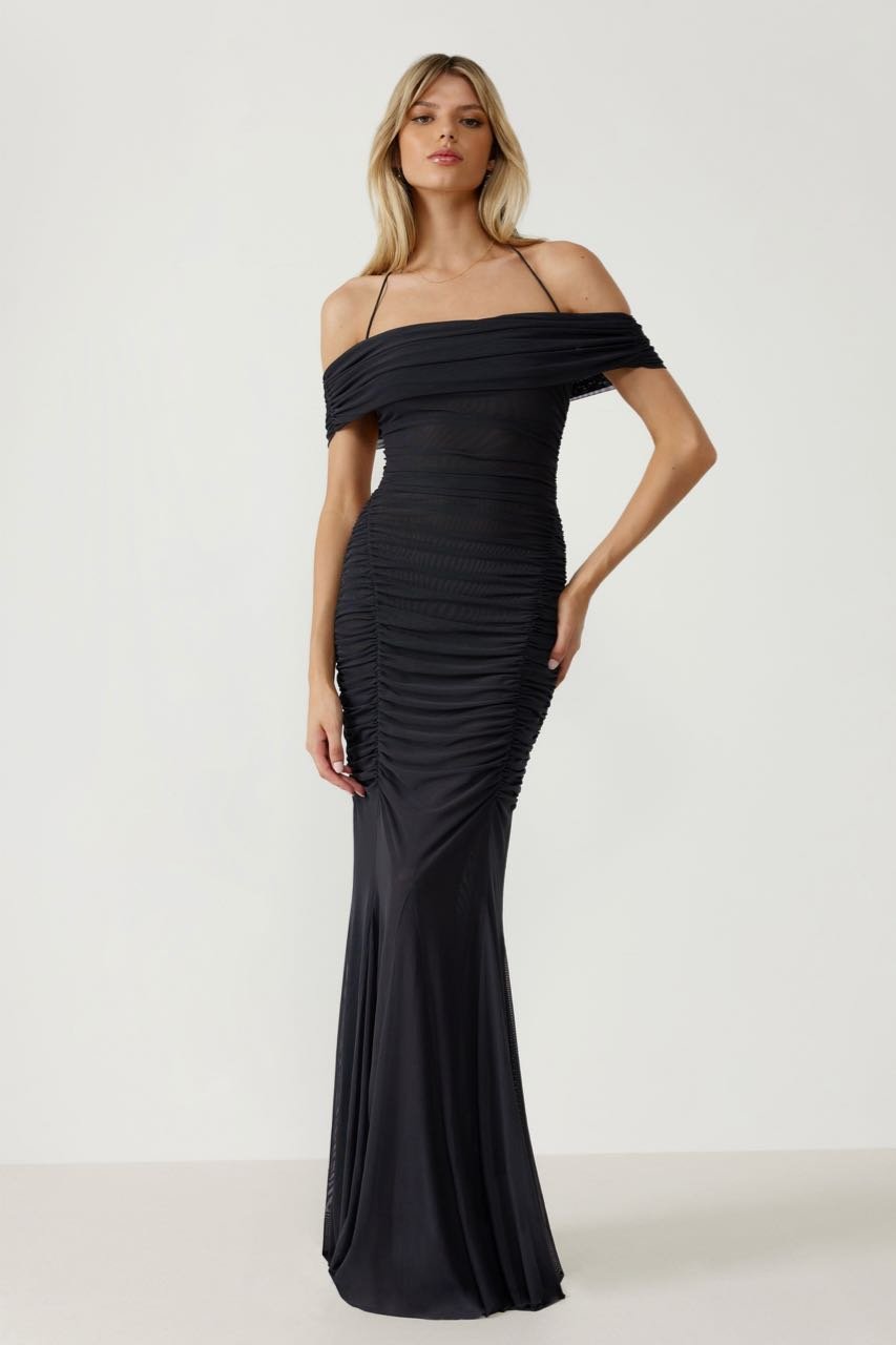 Lexi Livia Dress - Charcoal photo 3