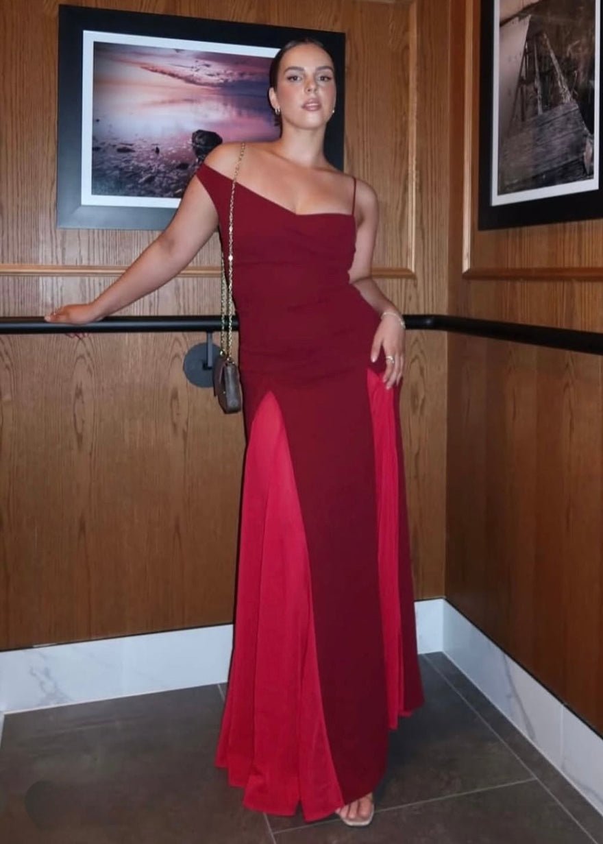 She is Olla Red Margo Maxi Dress photo 4
