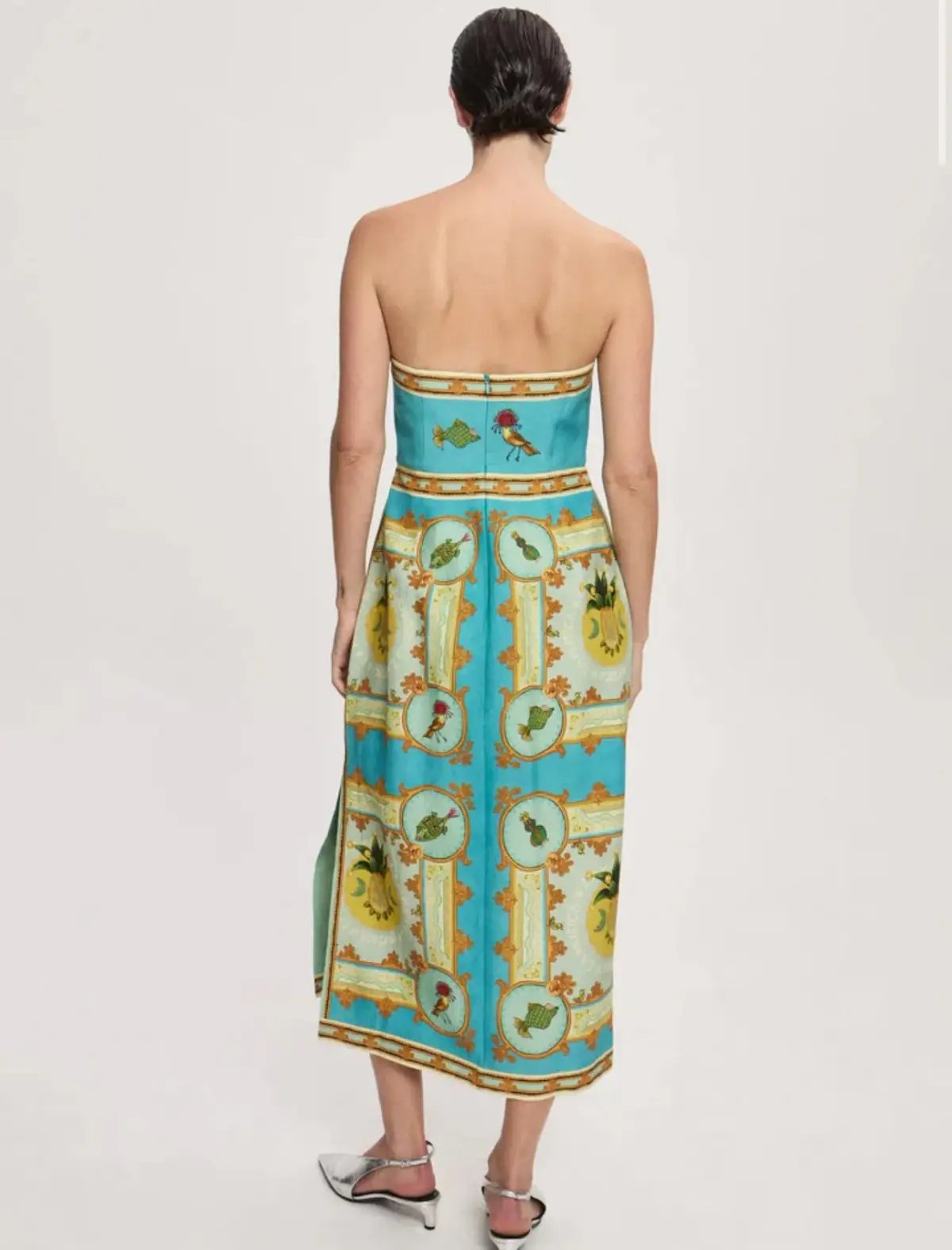 Alemais La Musica Midi Dress Multi Size 10 photo 3