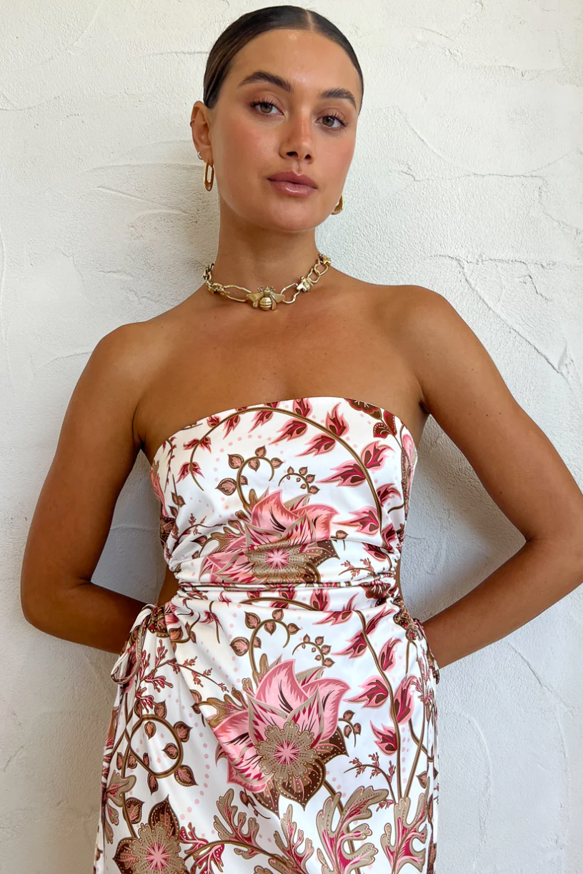 Sonya Dima Gown Paisley Print photo 3
