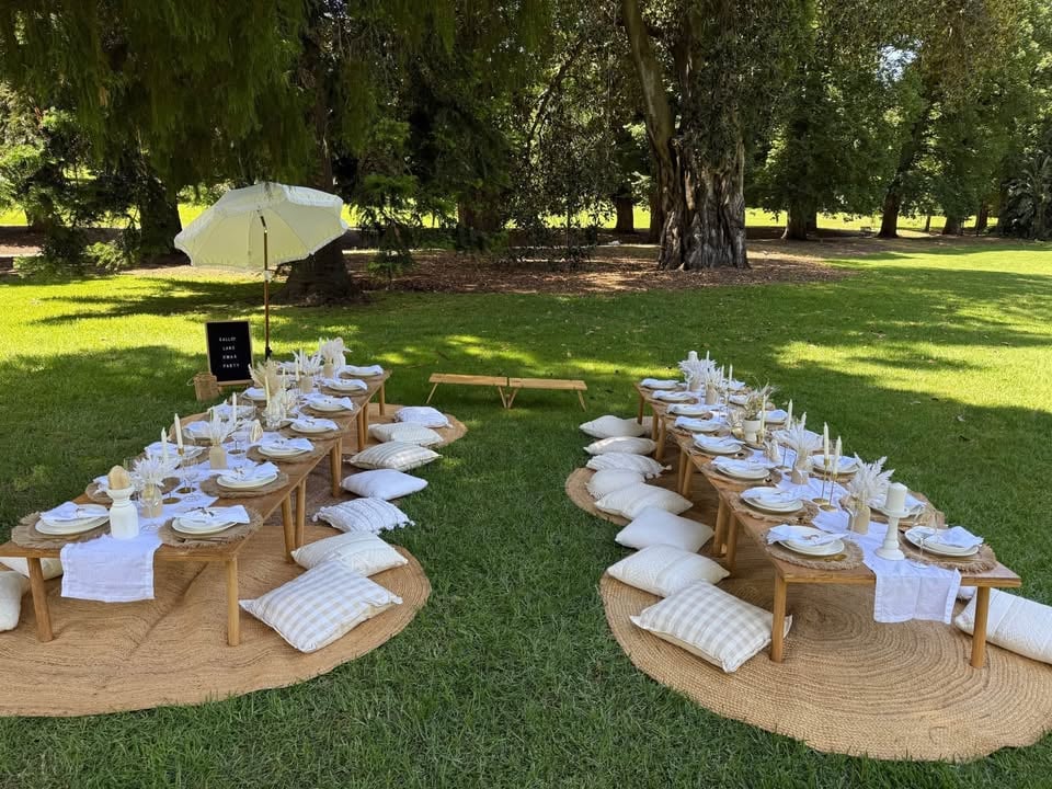 🧺PICNIC HIRE OR SET-UP 🧺 for Birthday, Anniversary, Proposal, Hens, Baby shower Christmas Party photo 5