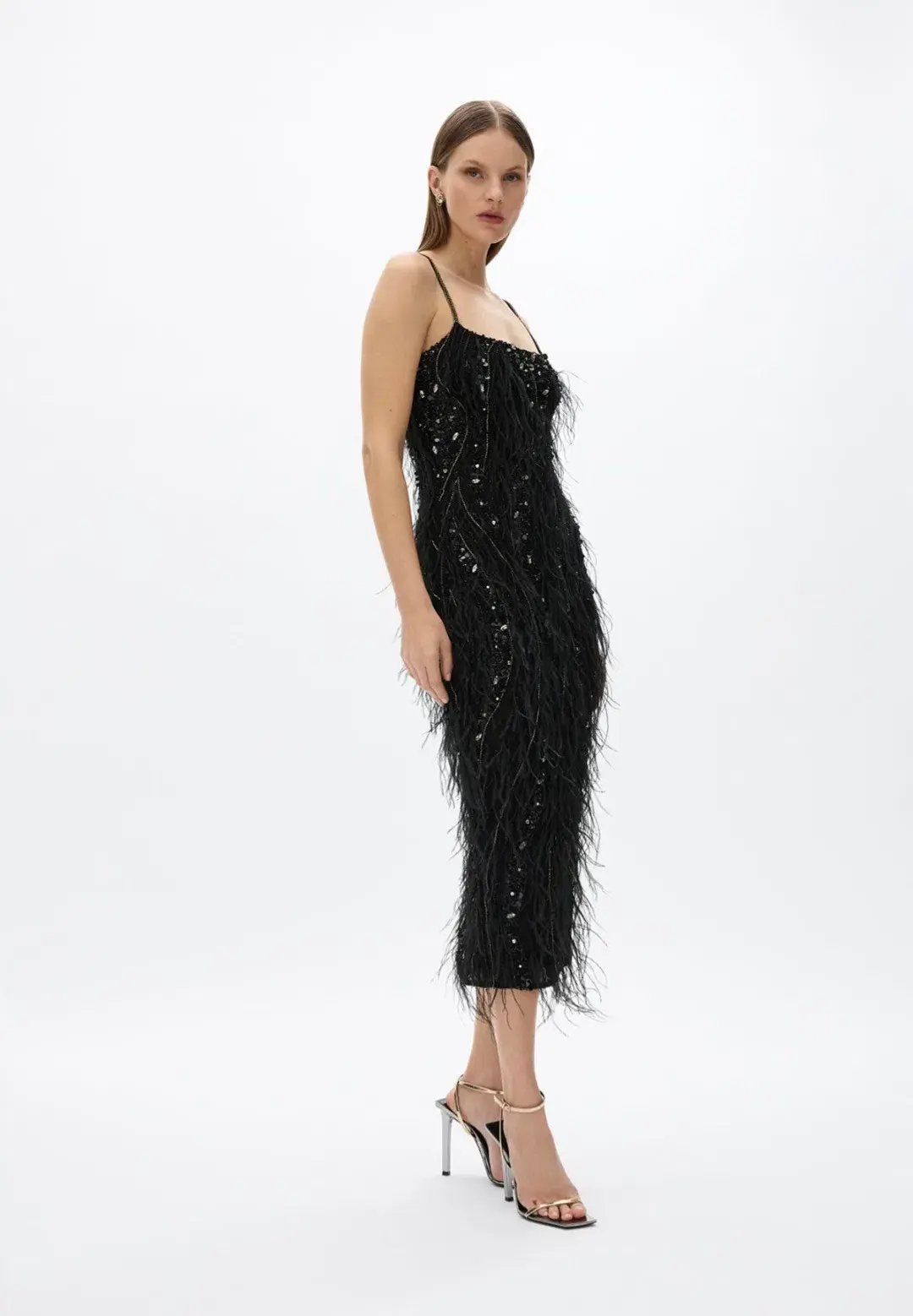Rachel Gilbert Cynthia Dress Black Size 4 / AU 14 photo 3