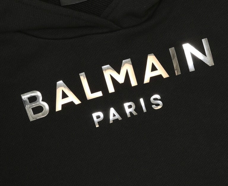 Balmain Black Crop Jumper photo 3