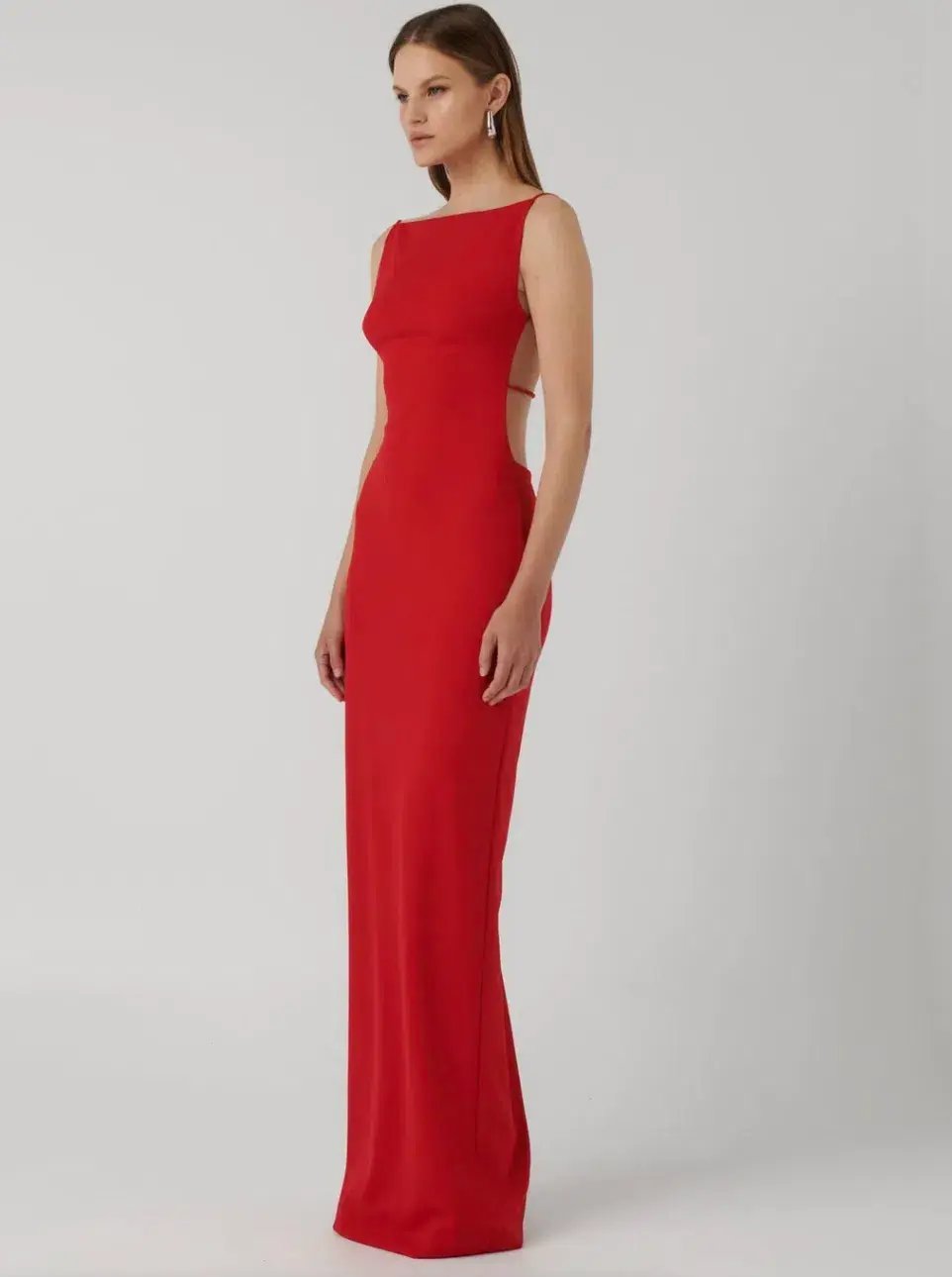 Effie Kats Gabbi Gown Red Size XS/Au 6 photo 2