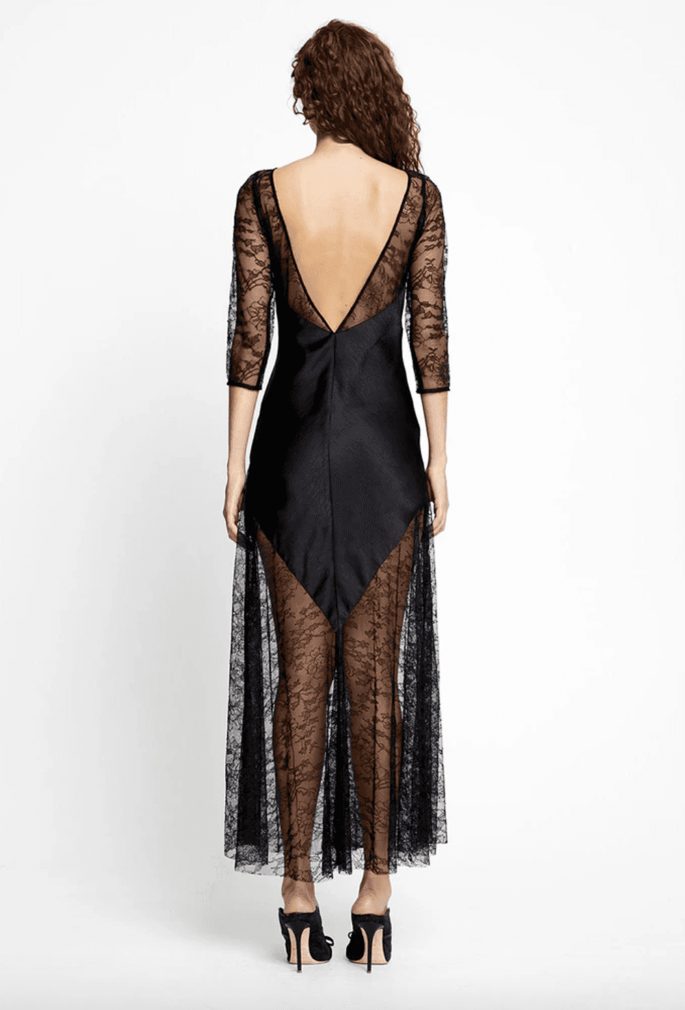 Alice McCall Black Beauty Midi Dress Black Size 8 photo 4