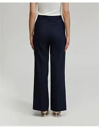Oxford Lydia Wool Stretch Suit Trousers Navy photo 3