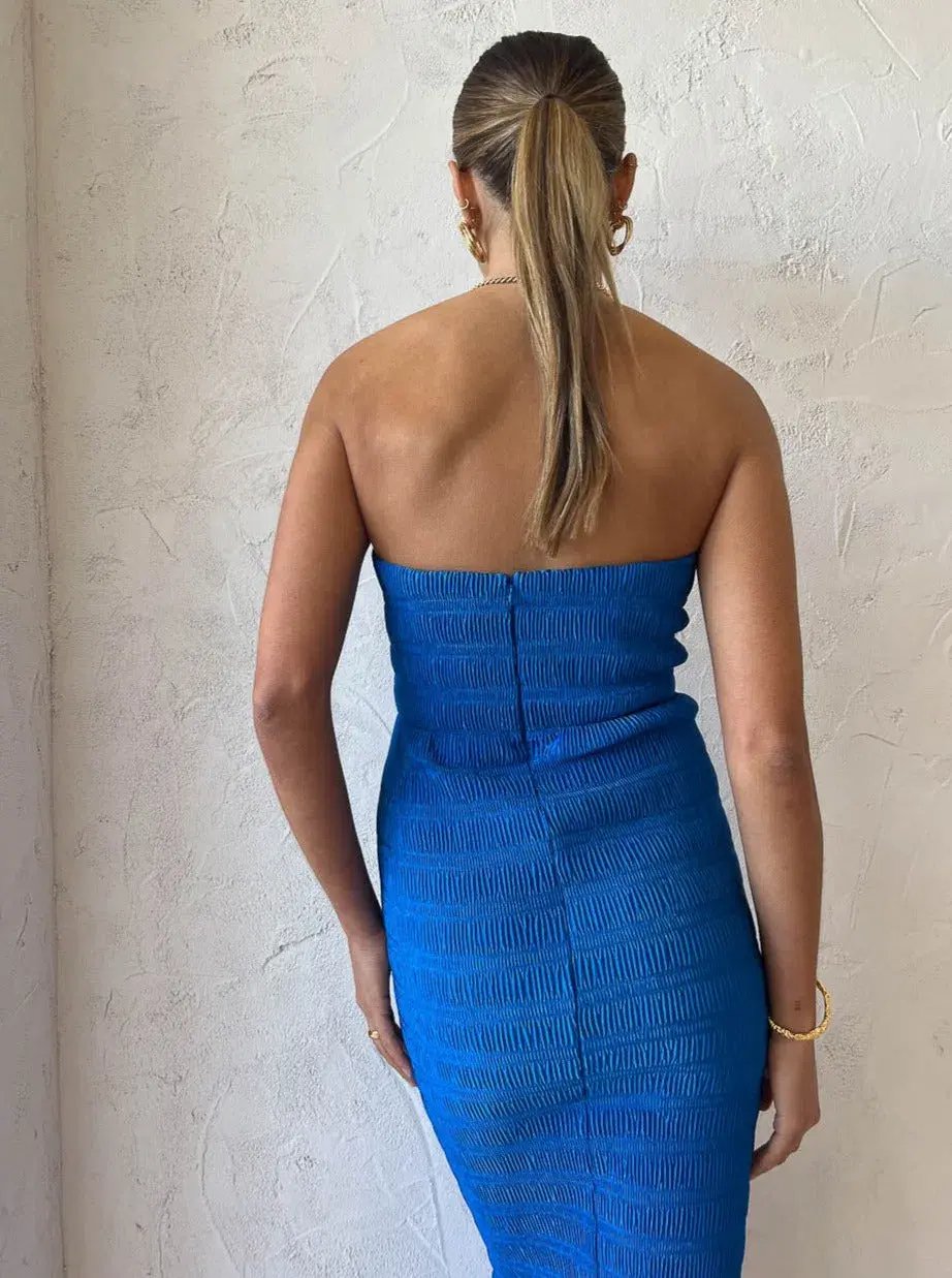 Lidee Aurore Gown in Moroccan Blue Size 10 photo 2