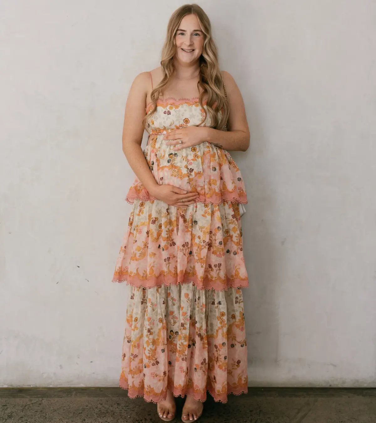 Zimmermann Laurel Frill Midi Dress Floral Size 2 / AU 8-10 photo 4