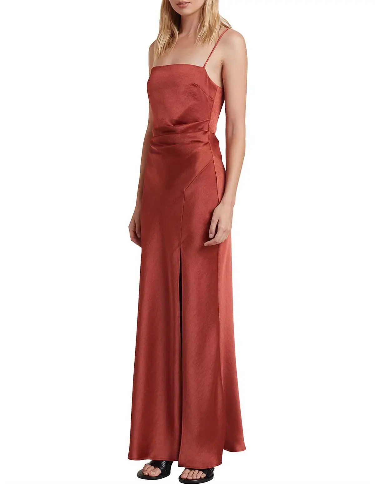 Bec & Bridge Nadia Maxi Dress Auburn Size 8 photo 5