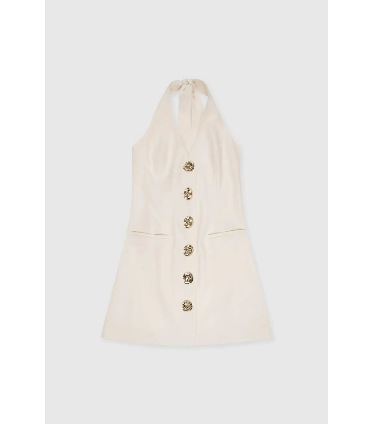 The Wolf Gang Irida Vest Dress Ivory Size AU 8 photo 5