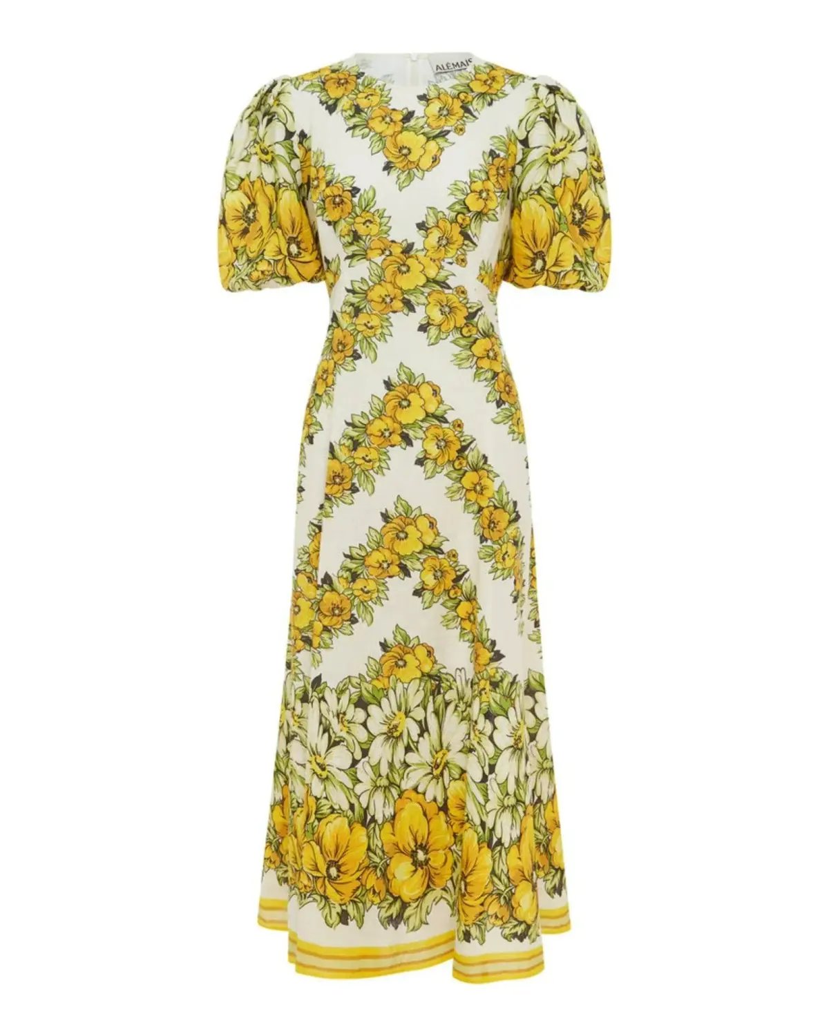 Alemais Gisela Midi Dress Print Size AU 8 photo 4