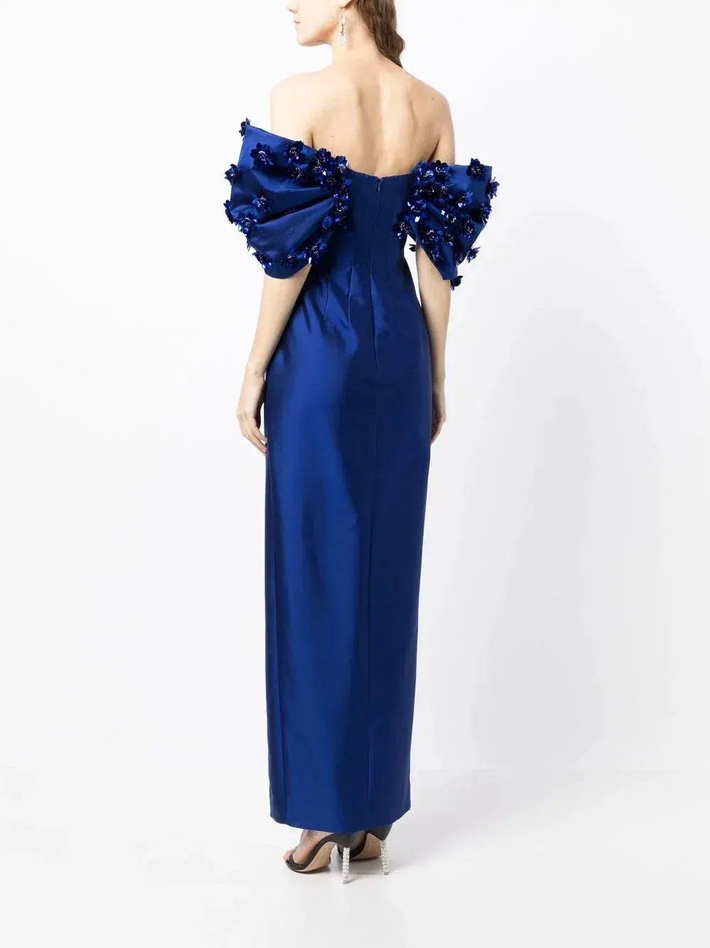 Rachel Gilbert Vito Gown Blue Size 5 / AU 16 photo 3