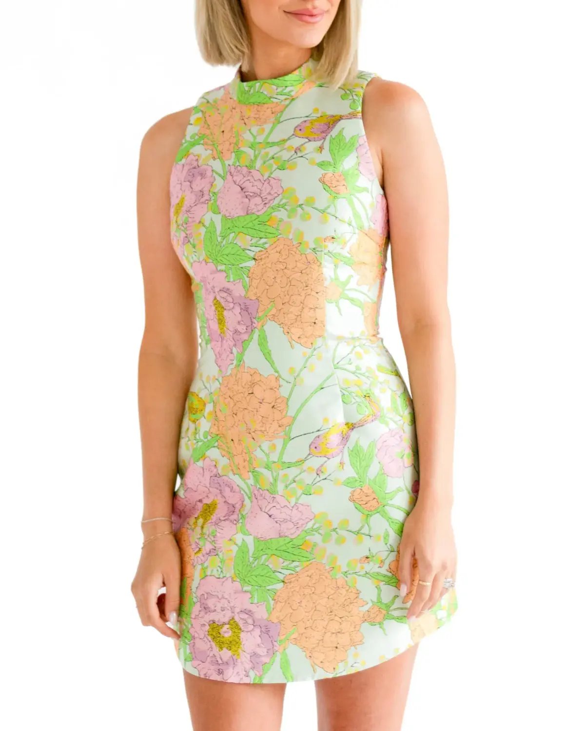 Elliatt - The Sunbeam Mini Dress Floral - Size 12 photo 5