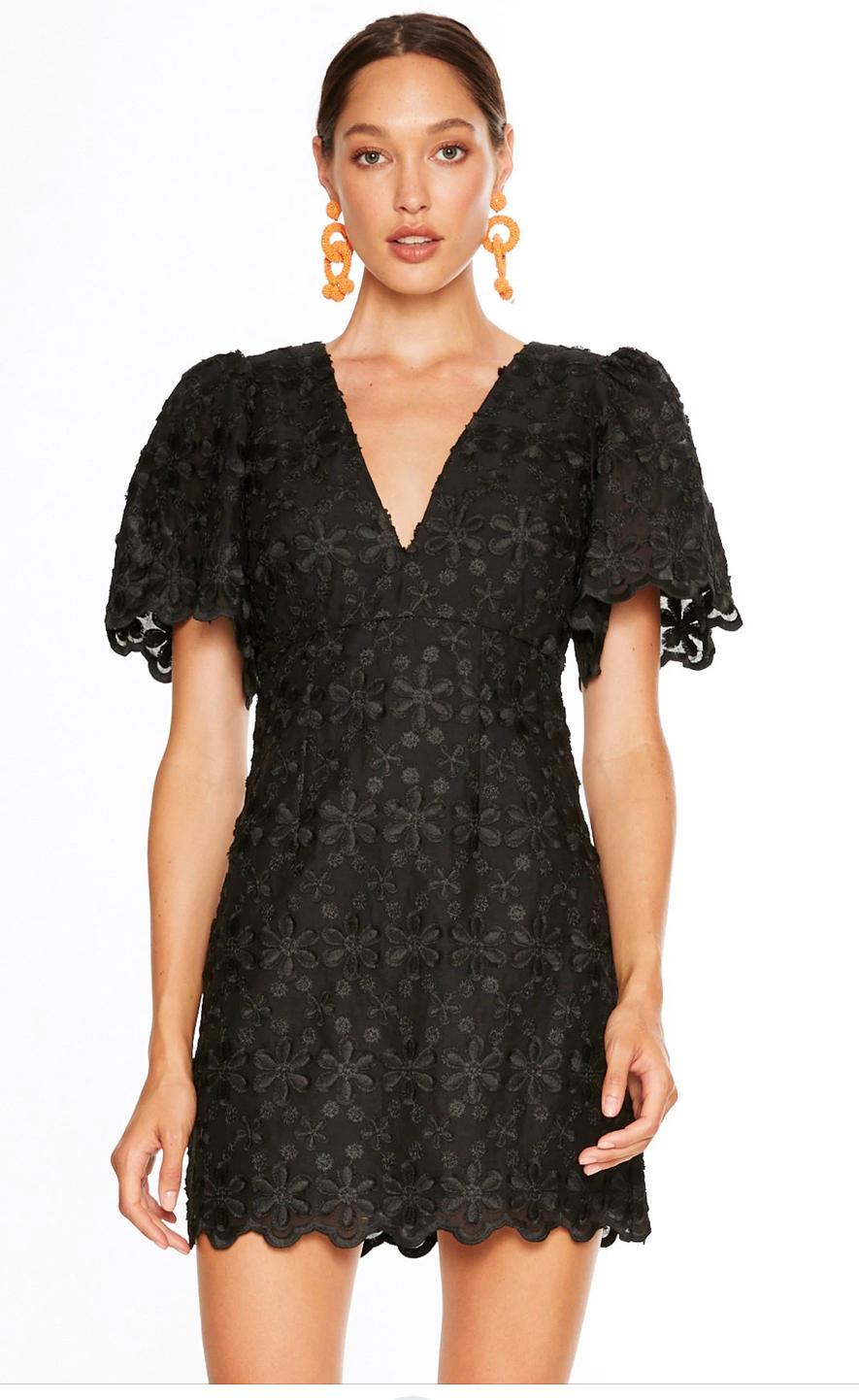 Talulah  Limousine Mini Dress Black Size 14 photo 2