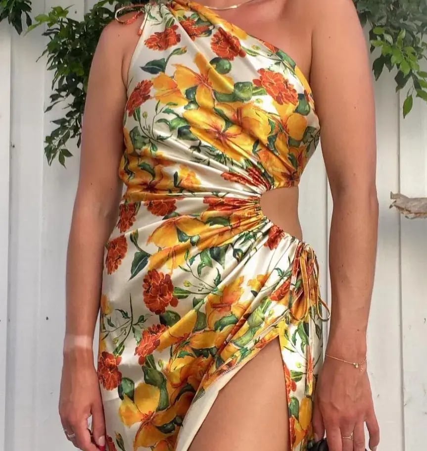 Sonya Moda Nour Maxi Dress Yarden Floral Size 10 photo 6