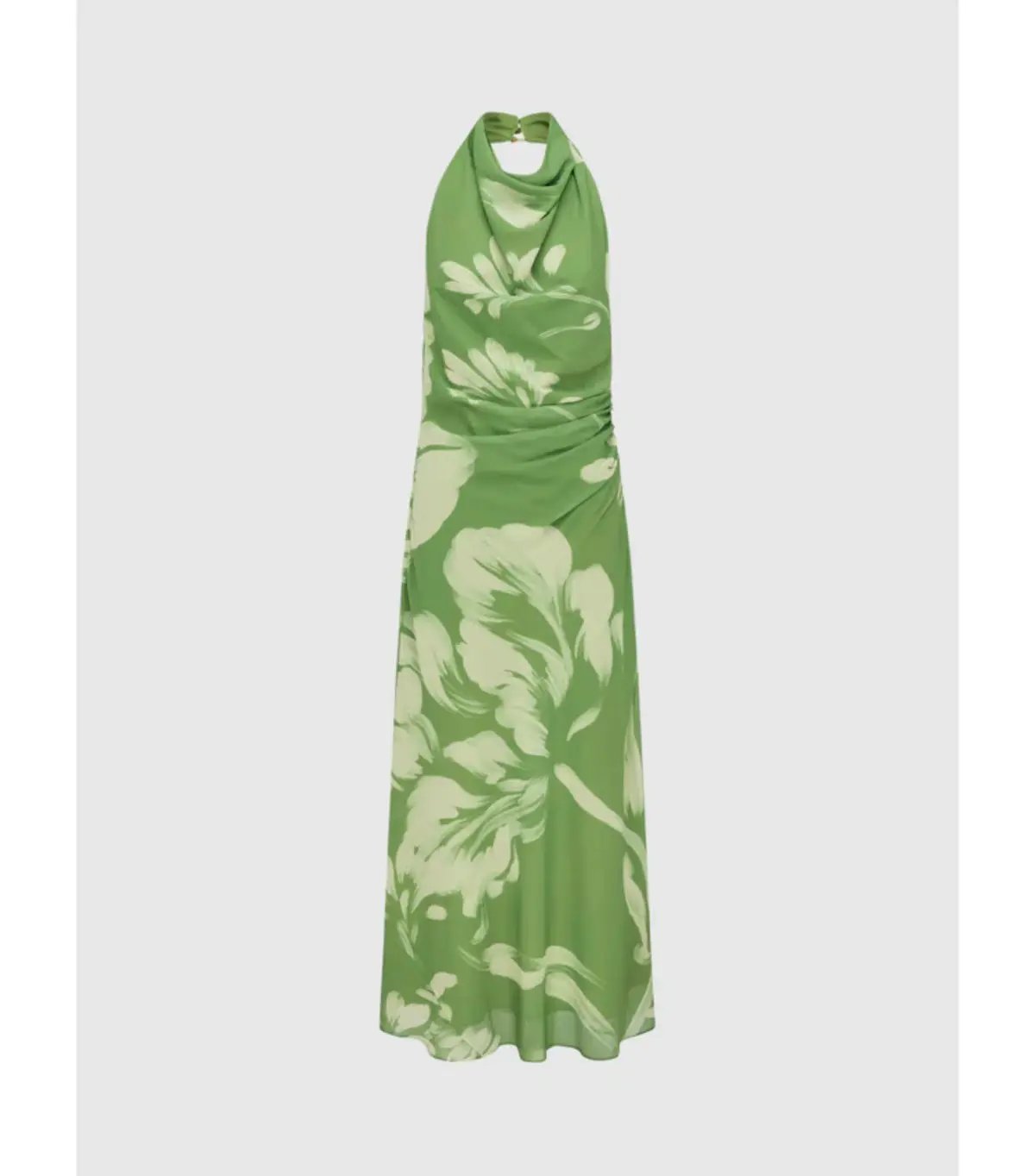 Sheike Mia Maxi Dress Green Print Size 12 photo 5