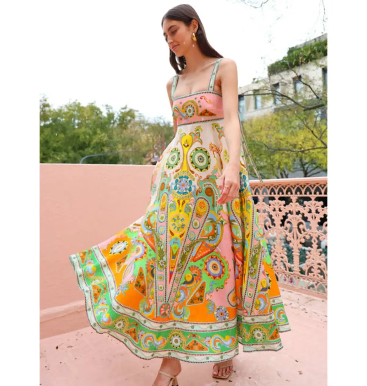 Alemais Pinball Sundress Multi Size AU 8 photo 2