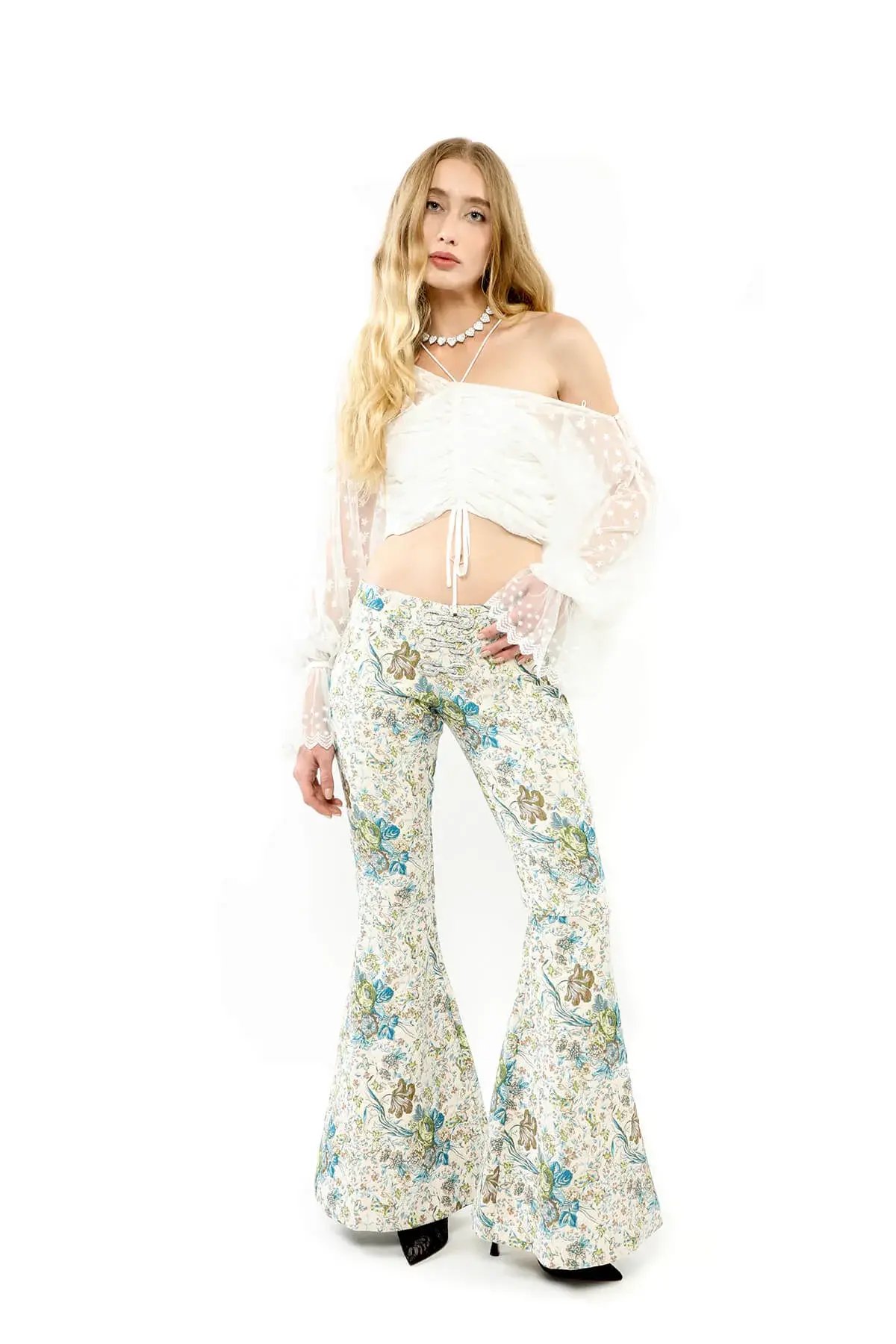 ALICE By Alice McCall Petra Crop Top White Size AU 12 photo 4
