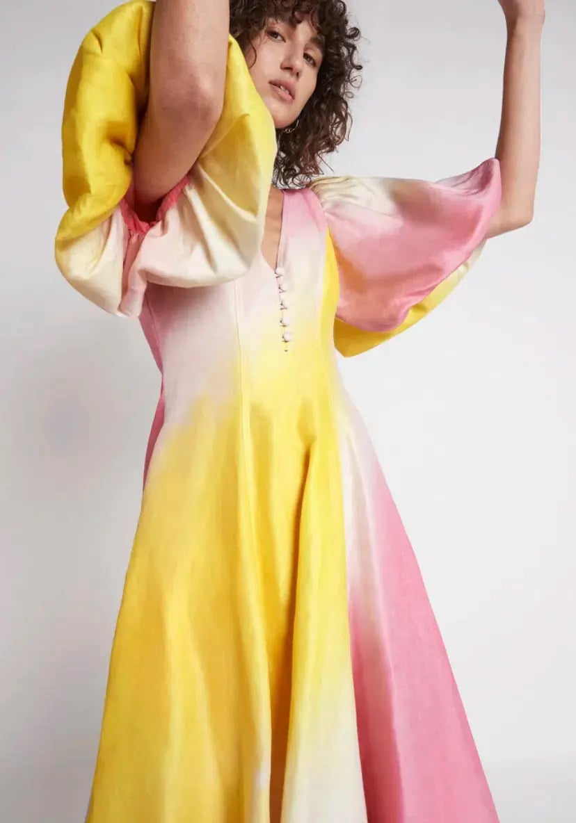 Aje Cloud Burst Midi Dress Multi Size 10 photo 3