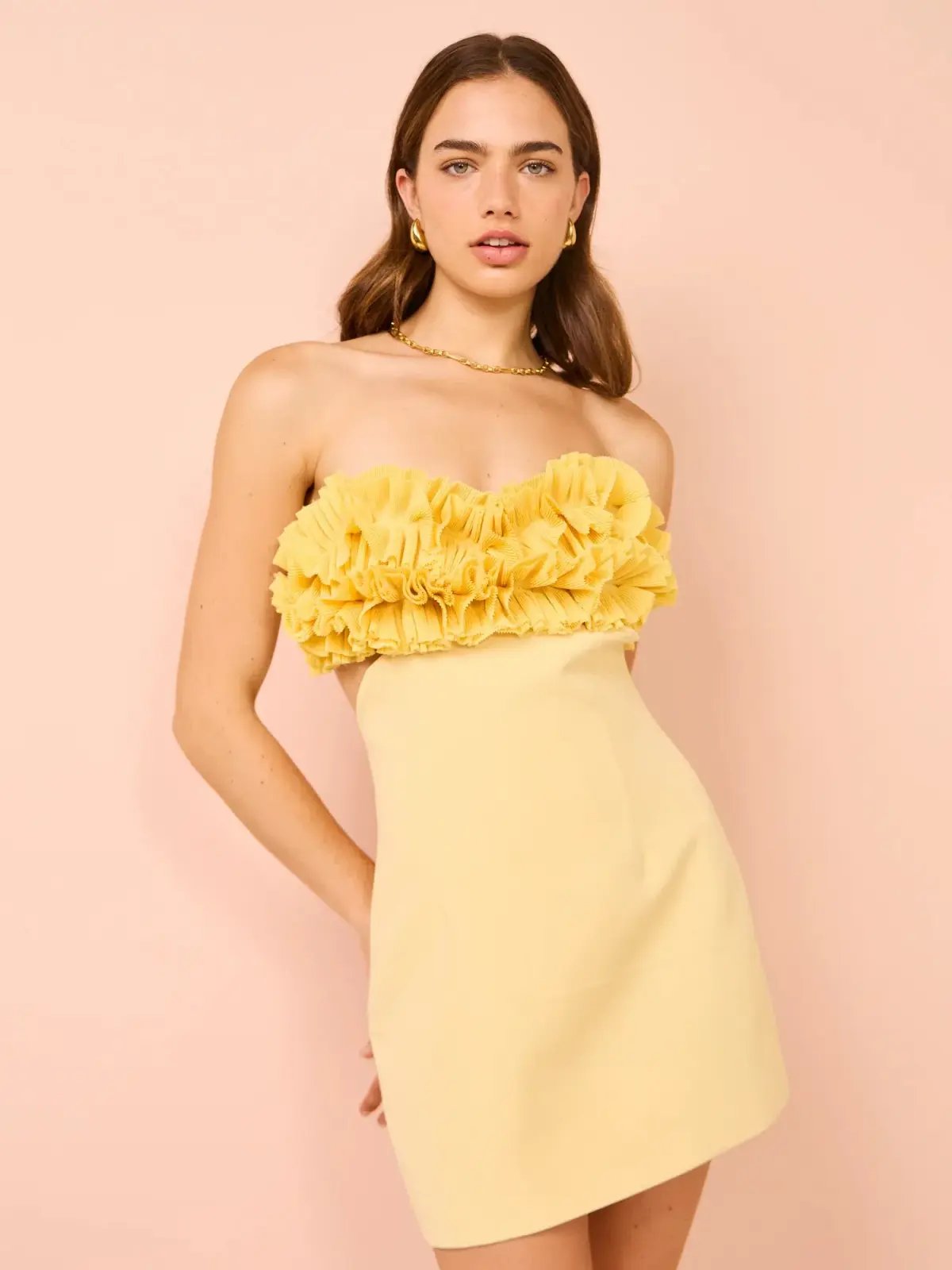 Tojha Lia Dress Lemon Size 6 photo 7