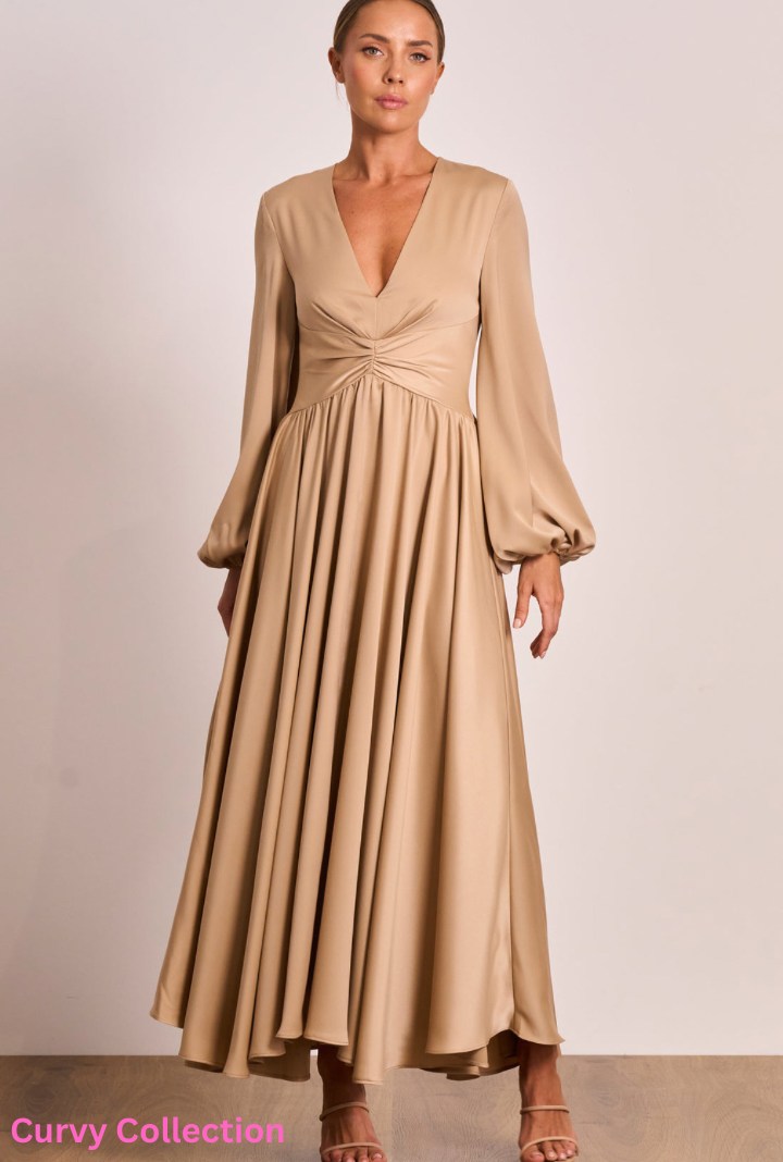 Pasduchas Lucia Sleeve Midi Dress photo 2