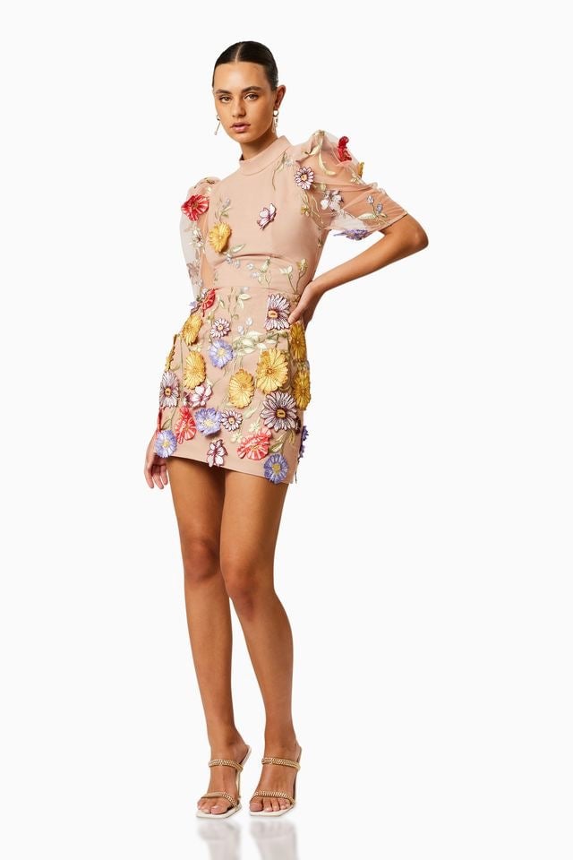 ELLIATT BUDDING DRESS - MULTI photo 4