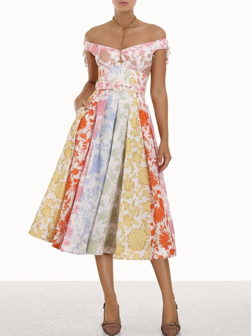 Zimmermann Postcard Spliced Midi photo 3