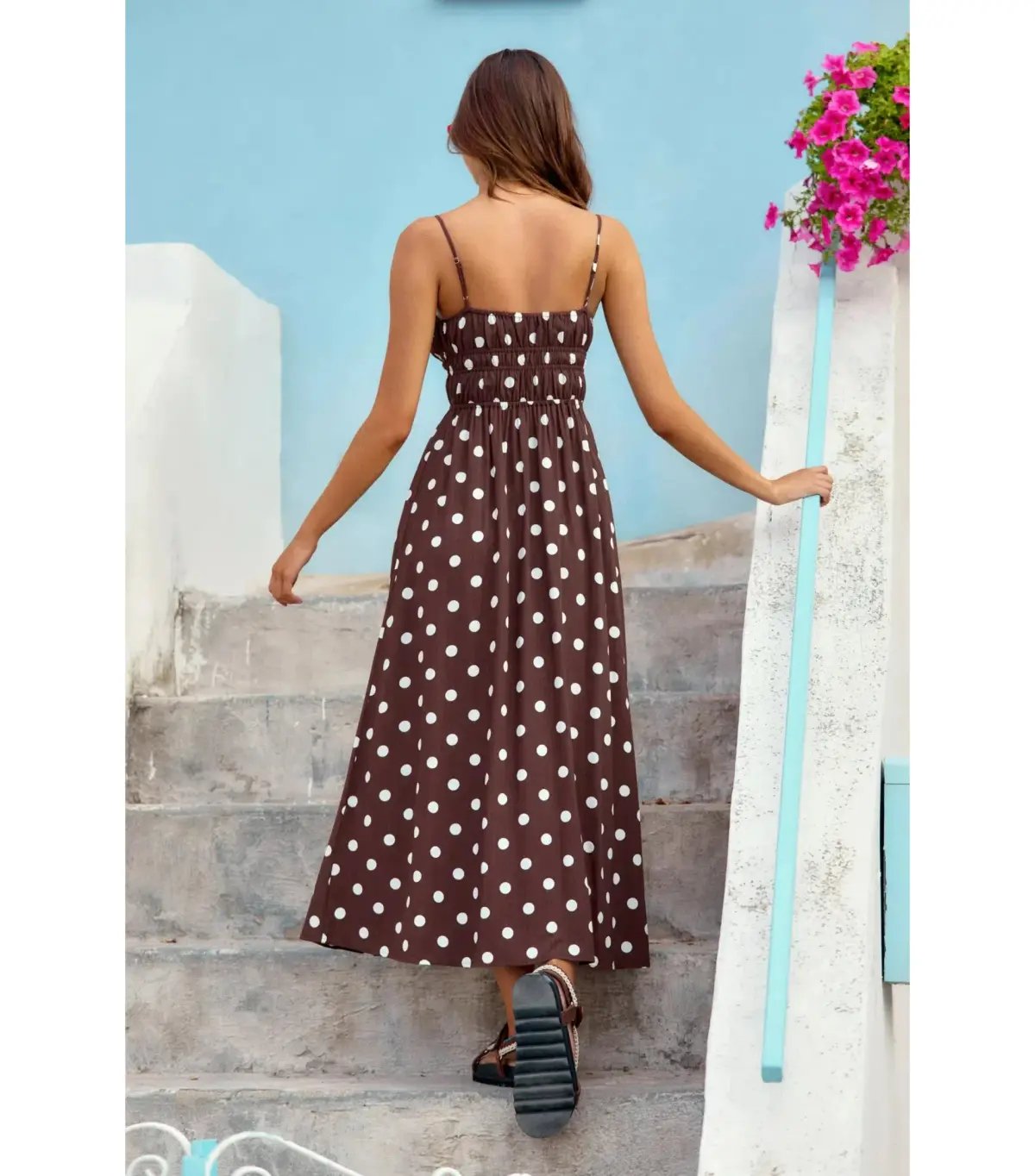 Mister Zimi Gigi Maxi Dress in Cookies and Cream Print Size AU 10 photo 3