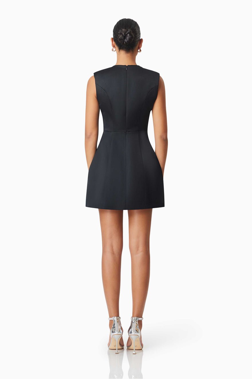 Elliatt Maiara Mini Dress - Black photo 3