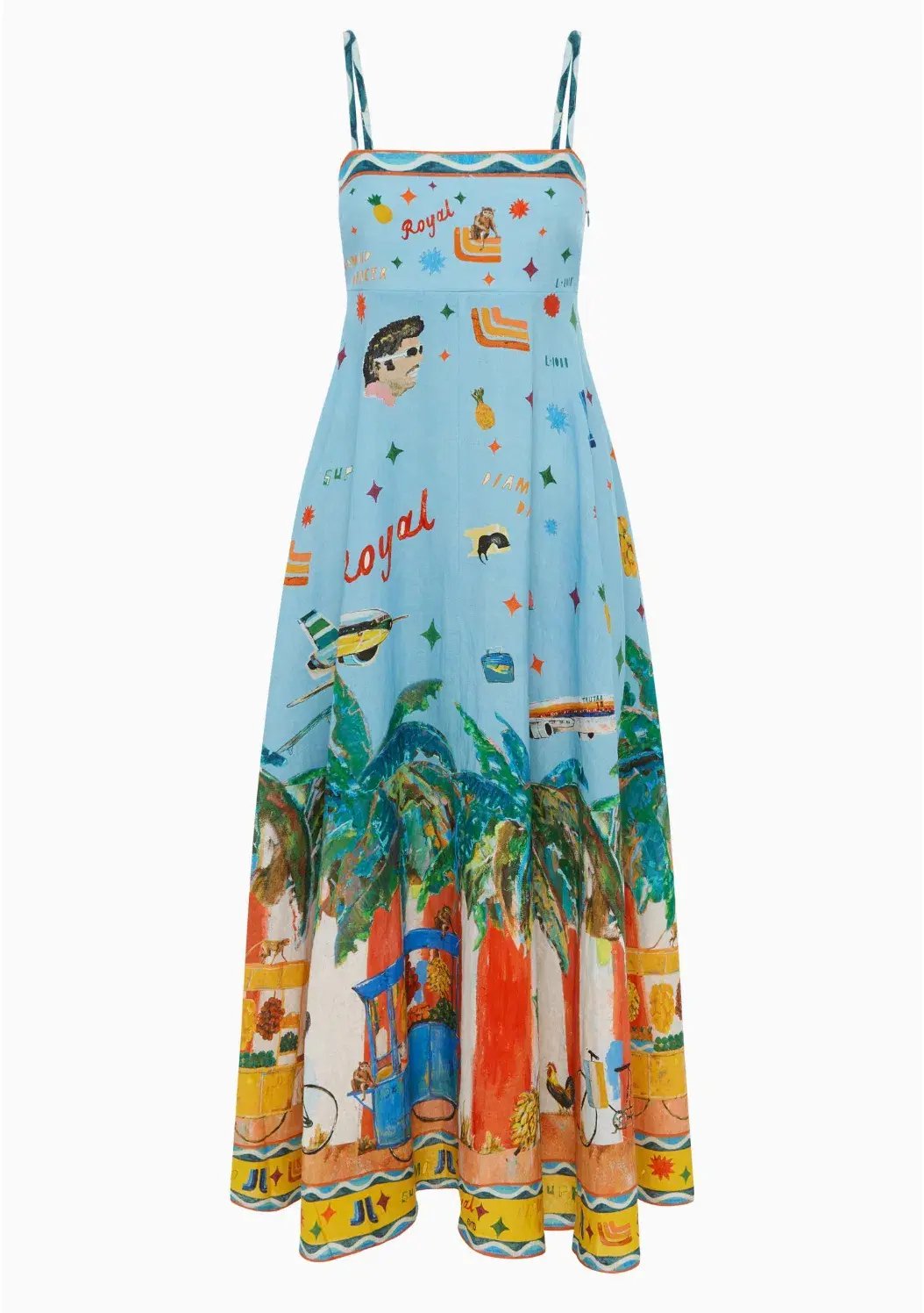 Alemais All Aboard Sundress Multi Size 8 photo 5