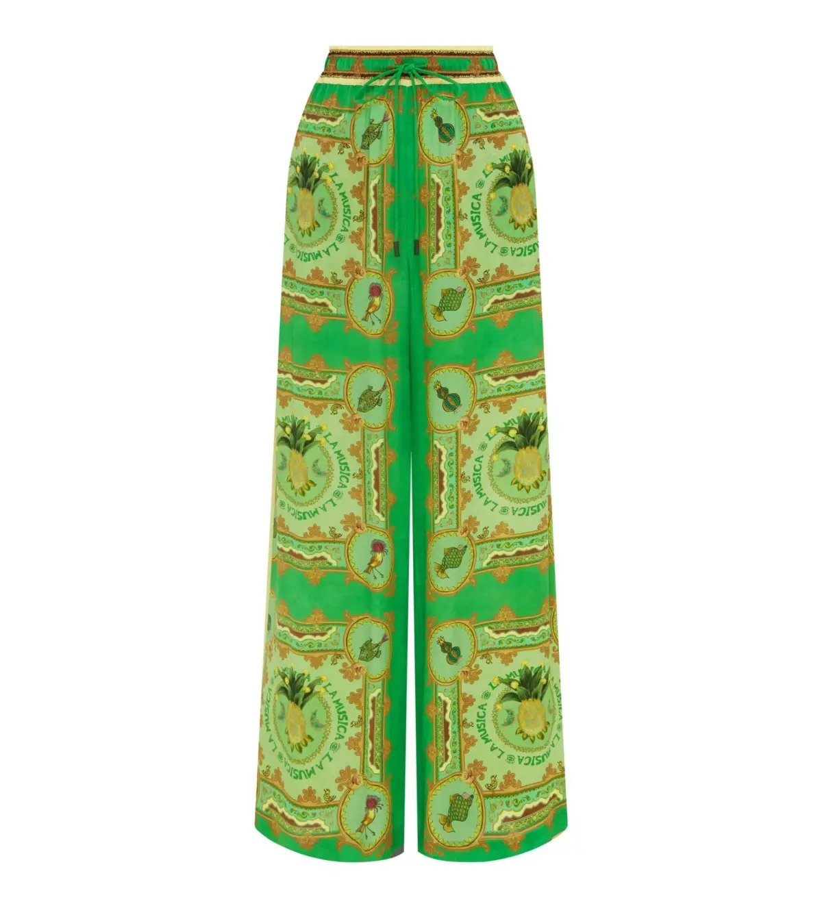 Alémais La Musica Silk Shirt and Pant Green Size AU 16 photo 6