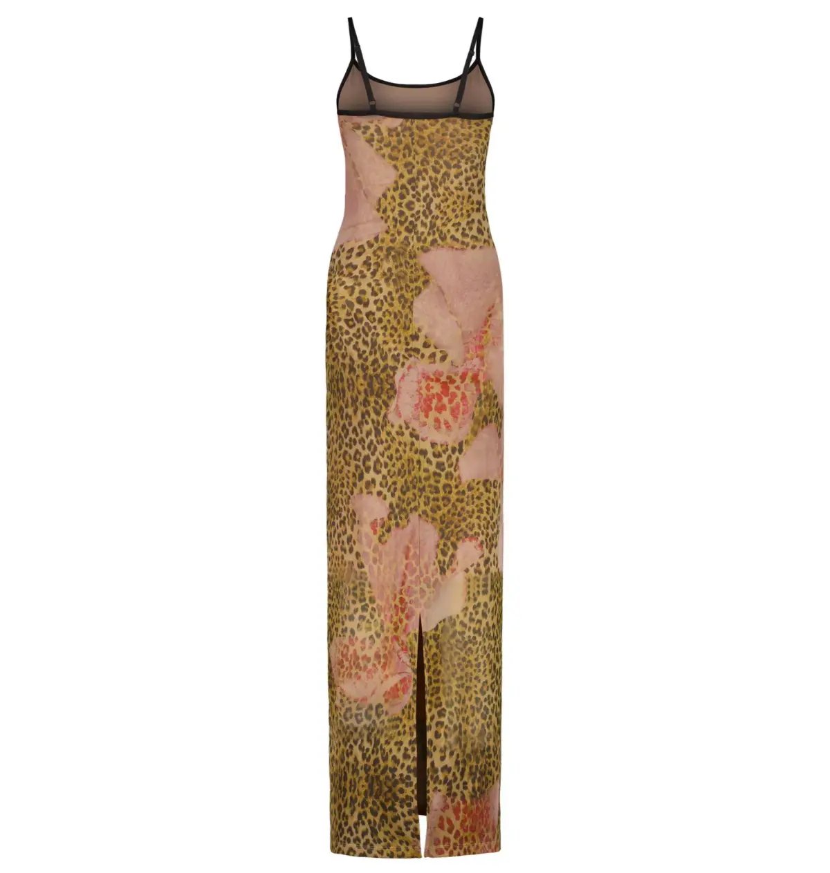 With Harper Lu Slip Dress in Mesh Leopard Size S / AU 8 photo 7