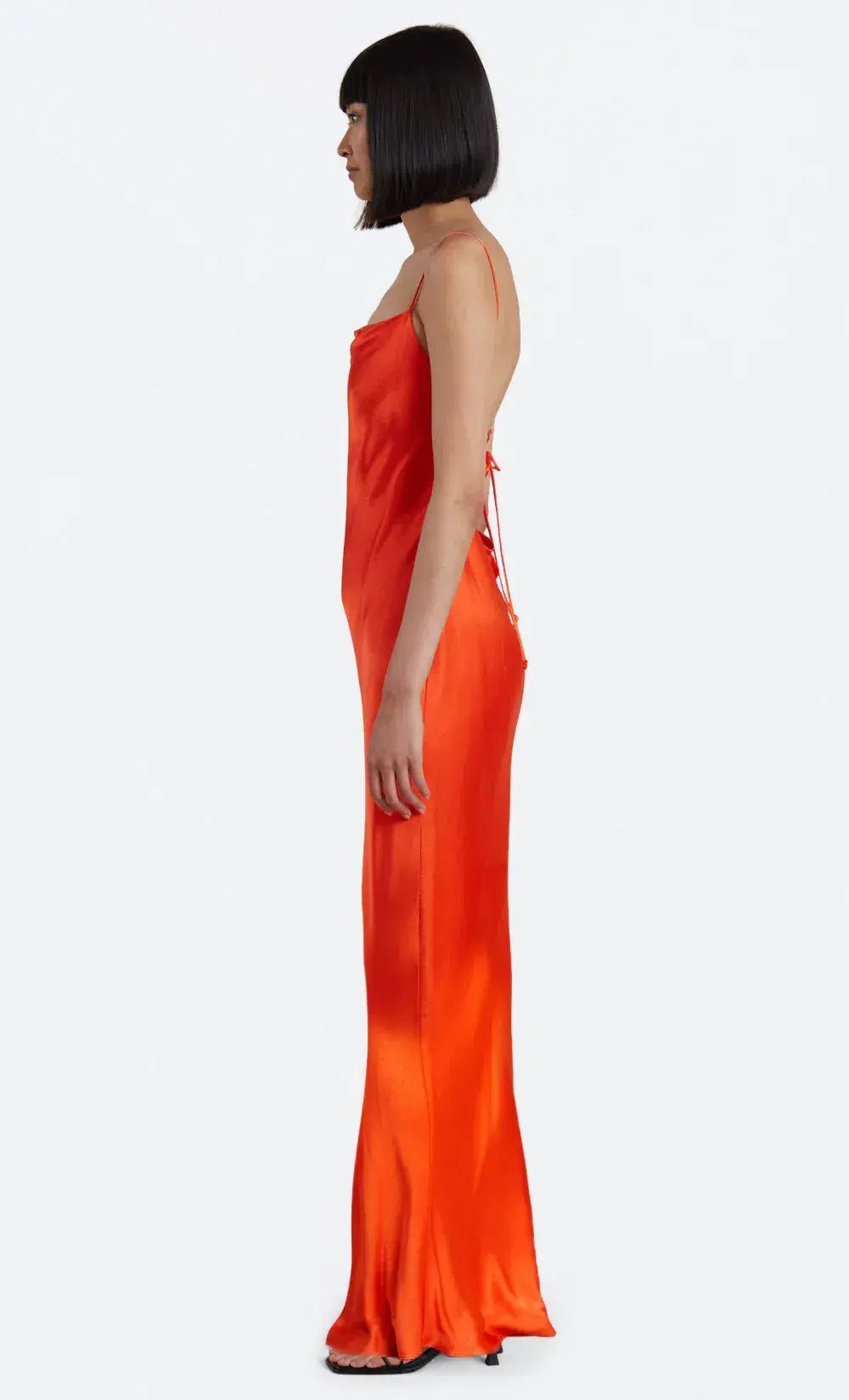 Bec & Bridge Lorelai Tie Maxi Dress Orange Size 8 photo 4