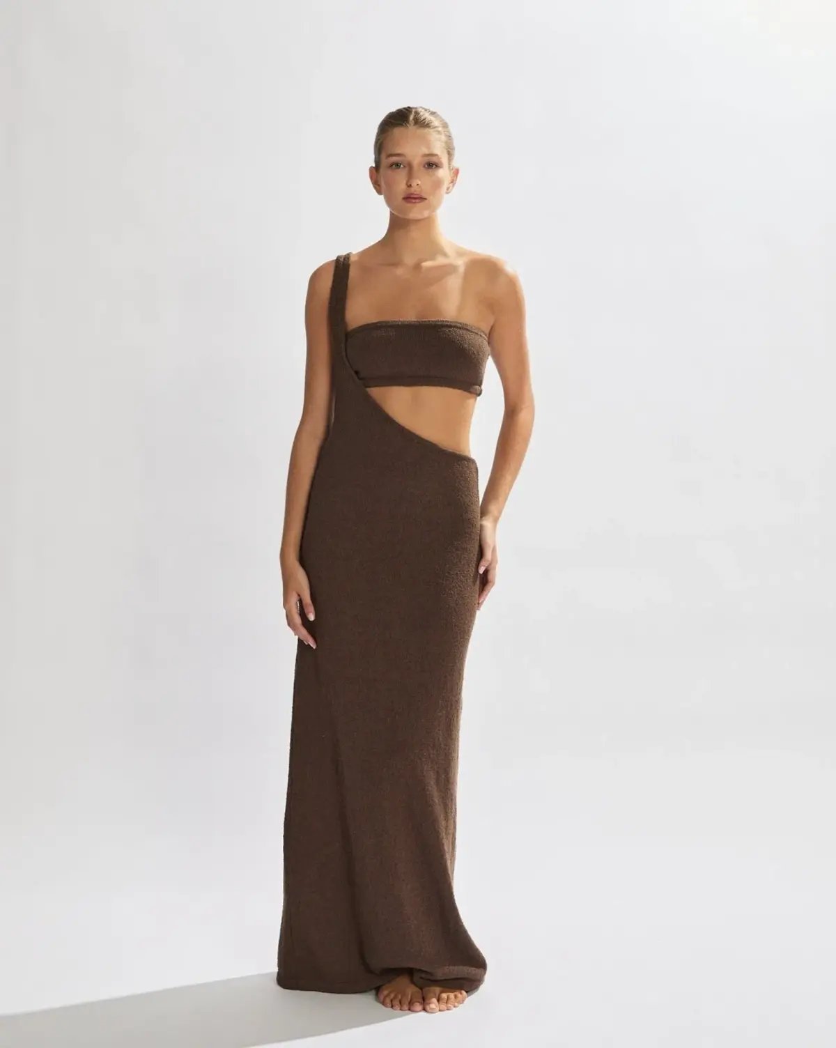 Natalie Rolt Dahlia Gown in Espresso Size 1 / AU 8 photo 11