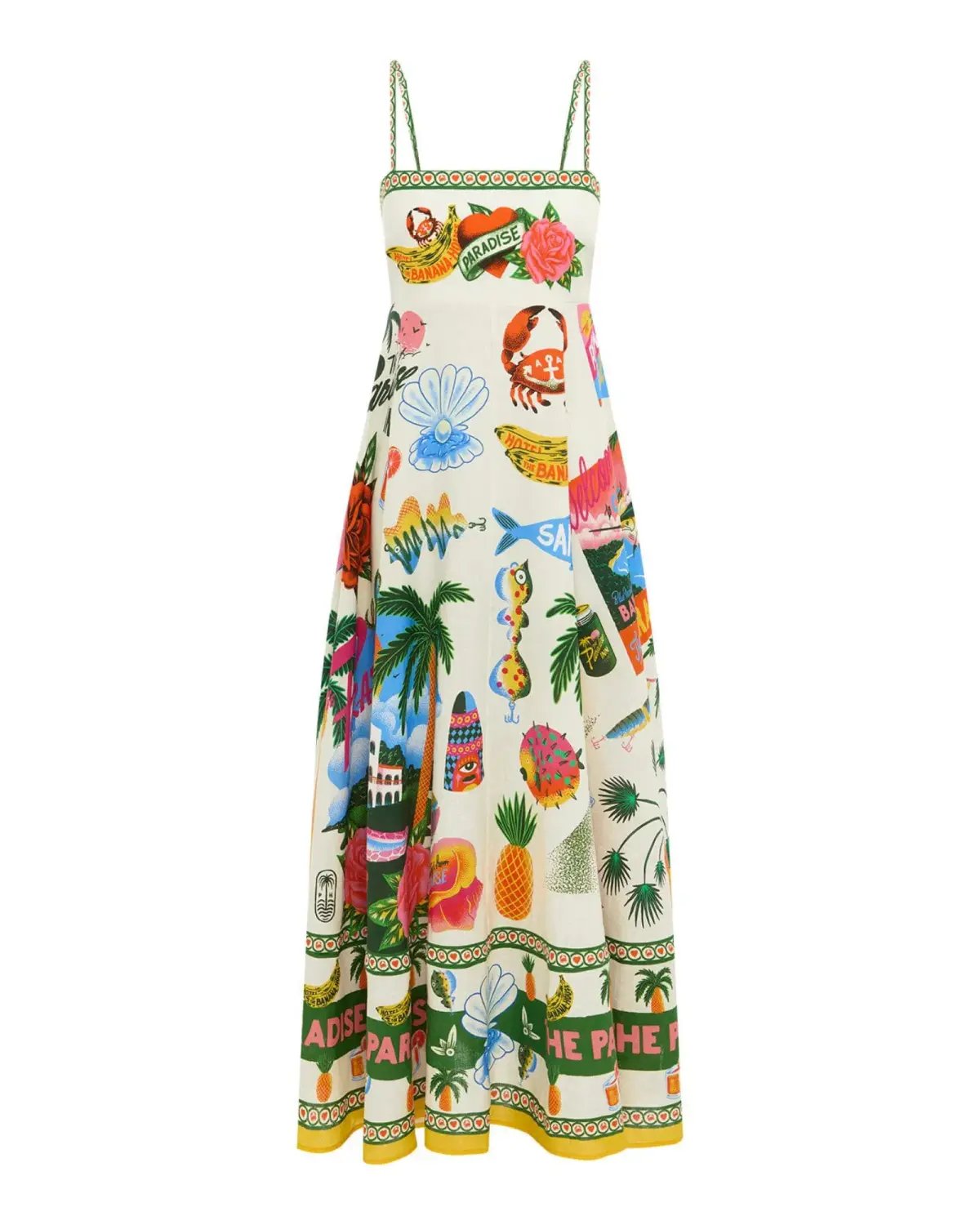 Alemais Paradiso Sundress Print Size AU 8 photo 4
