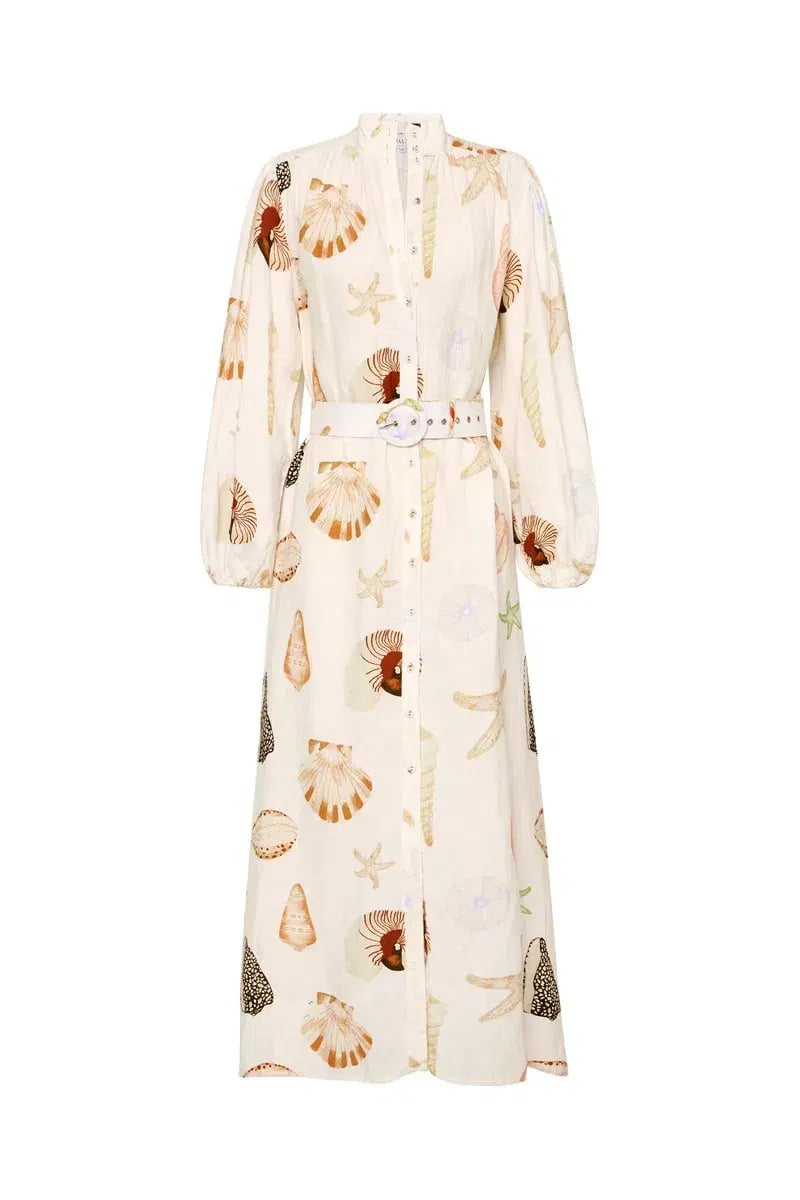 Palm Noosa Noddy Dress in Shells Size 12 photo 2