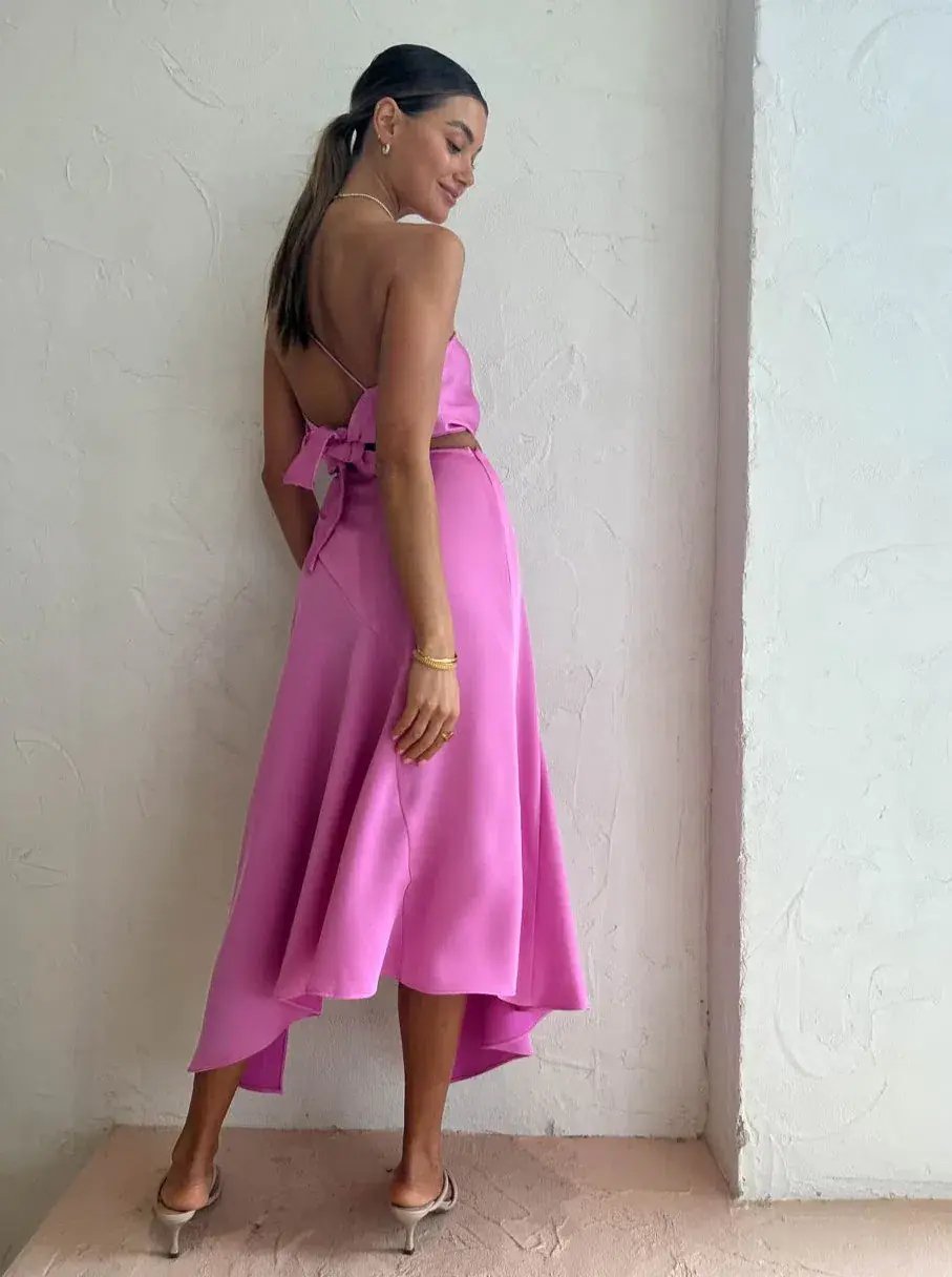 One Fell Swoop Matilda Crop and Iris Skirt Set in Candy Size 10 photo 7