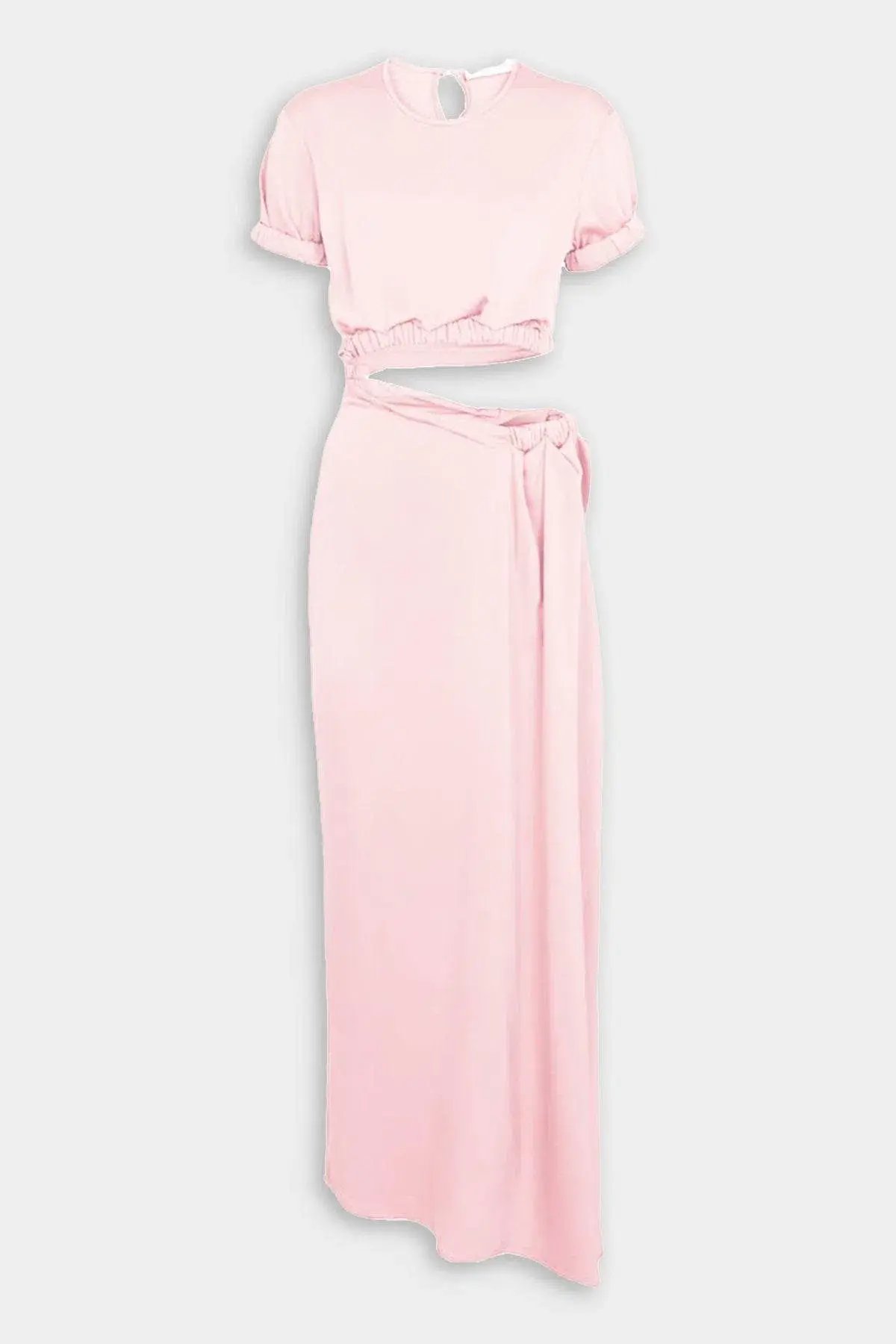 Christopher Esber Rolled Sleeve Tee Dress in Pink Size 6 / XS photo 5