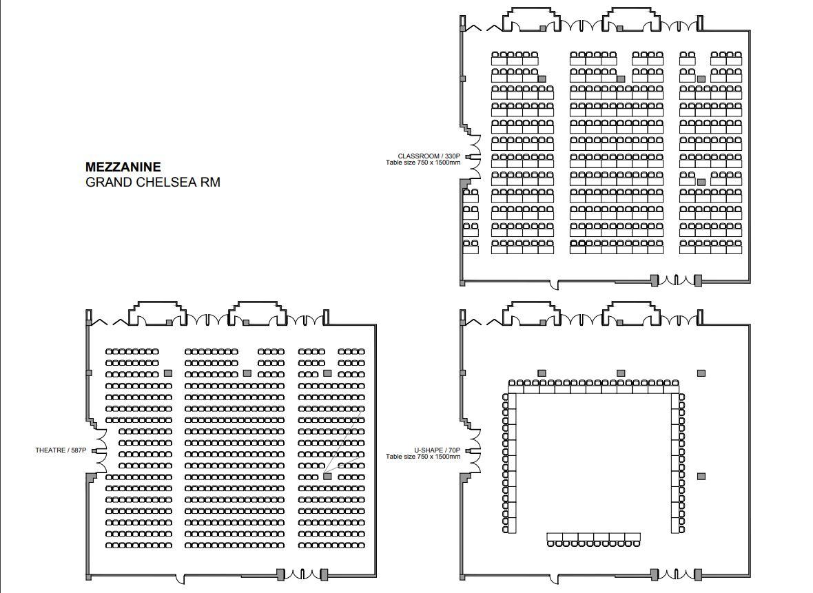 Grand Chelsea Ballroom at Voco Hotel Brisbane City Centre photo 26