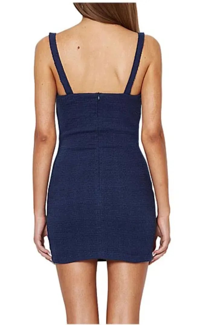 Bec & Bridge Under Eave Mini Dress in Blue Size 8 photo 3