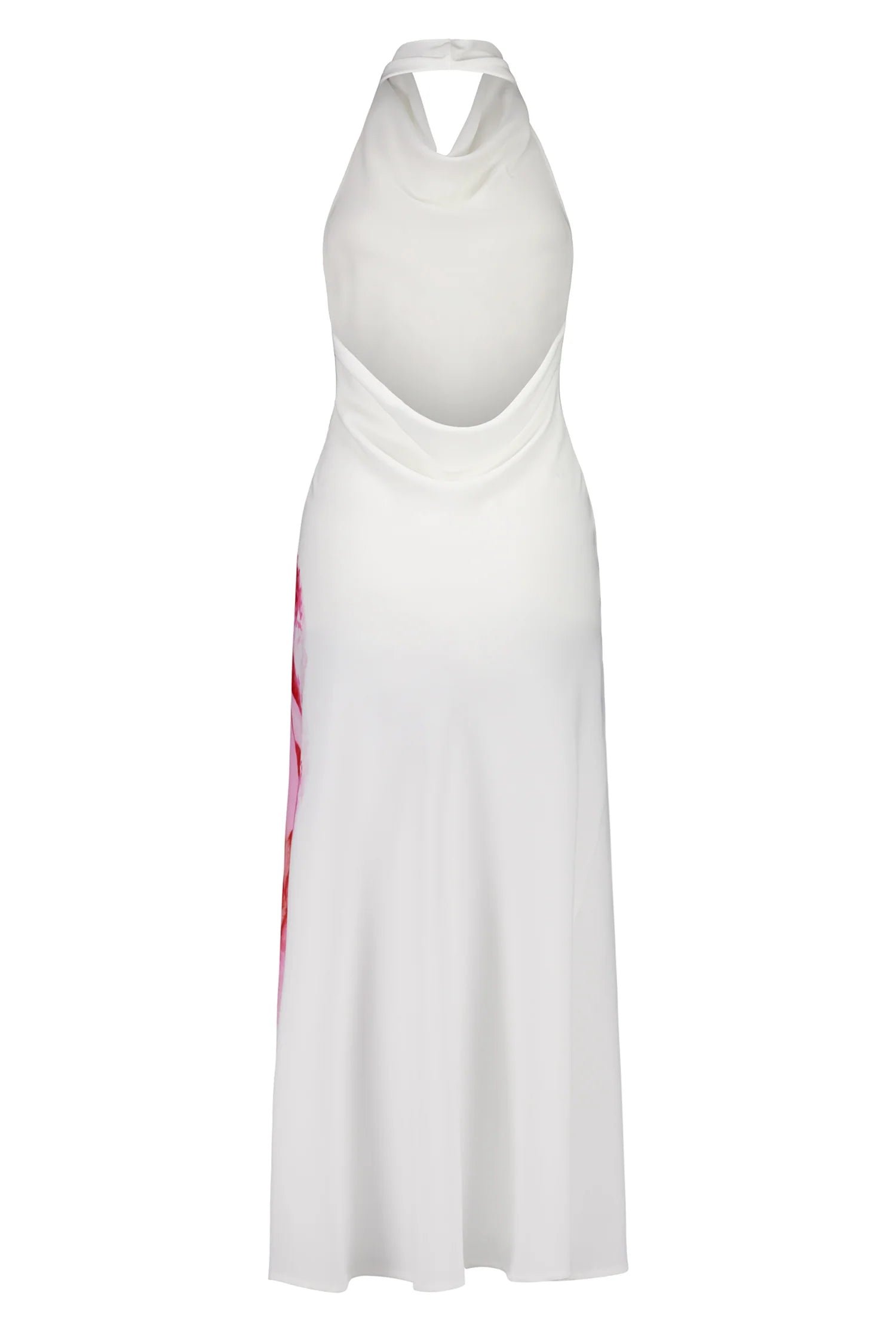 WITH HARPER LU COWL SLIP DRESS - WHITE ROSE photo 3