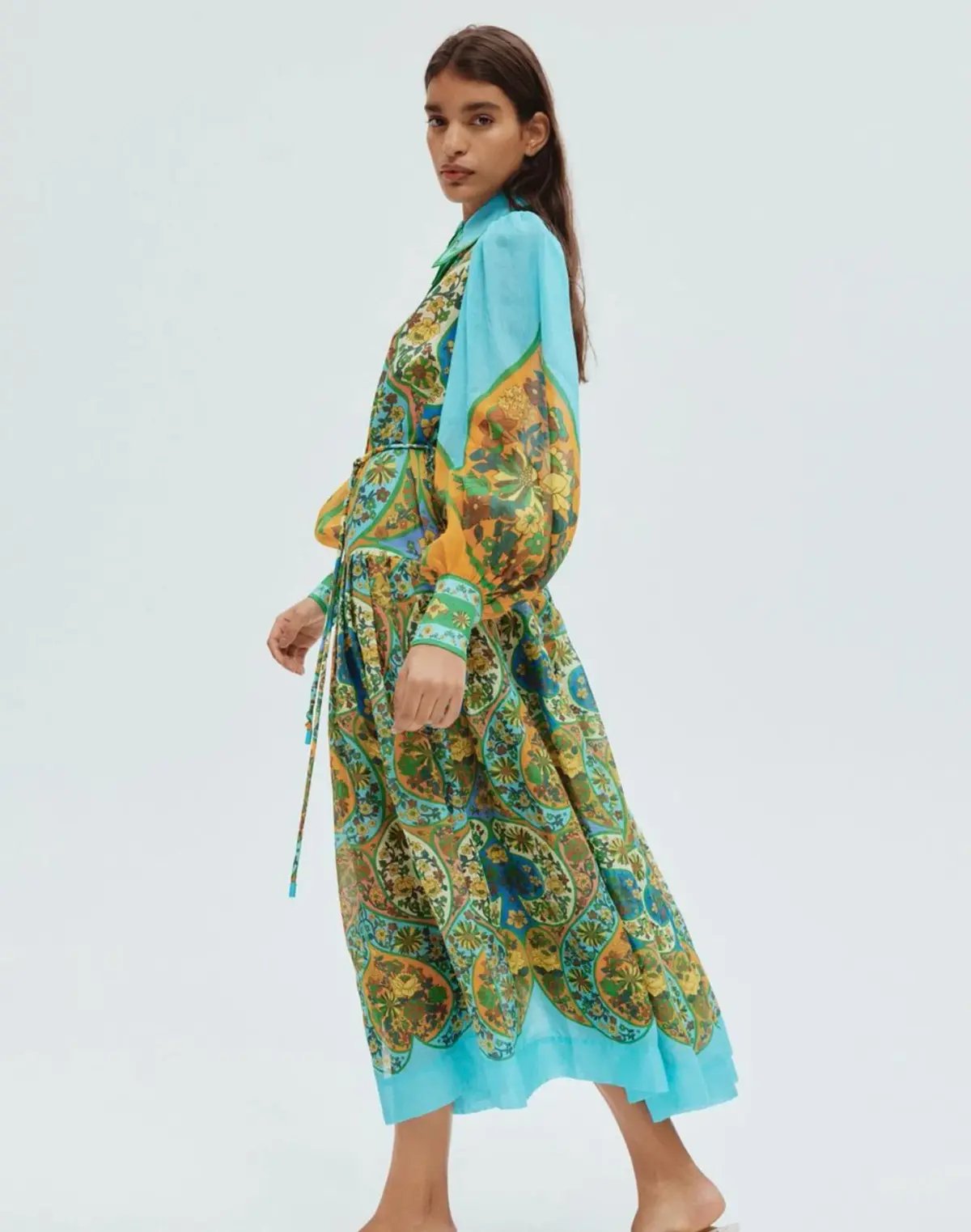 Alemais Sofie Shirtdress Multi Size 14 photo 2