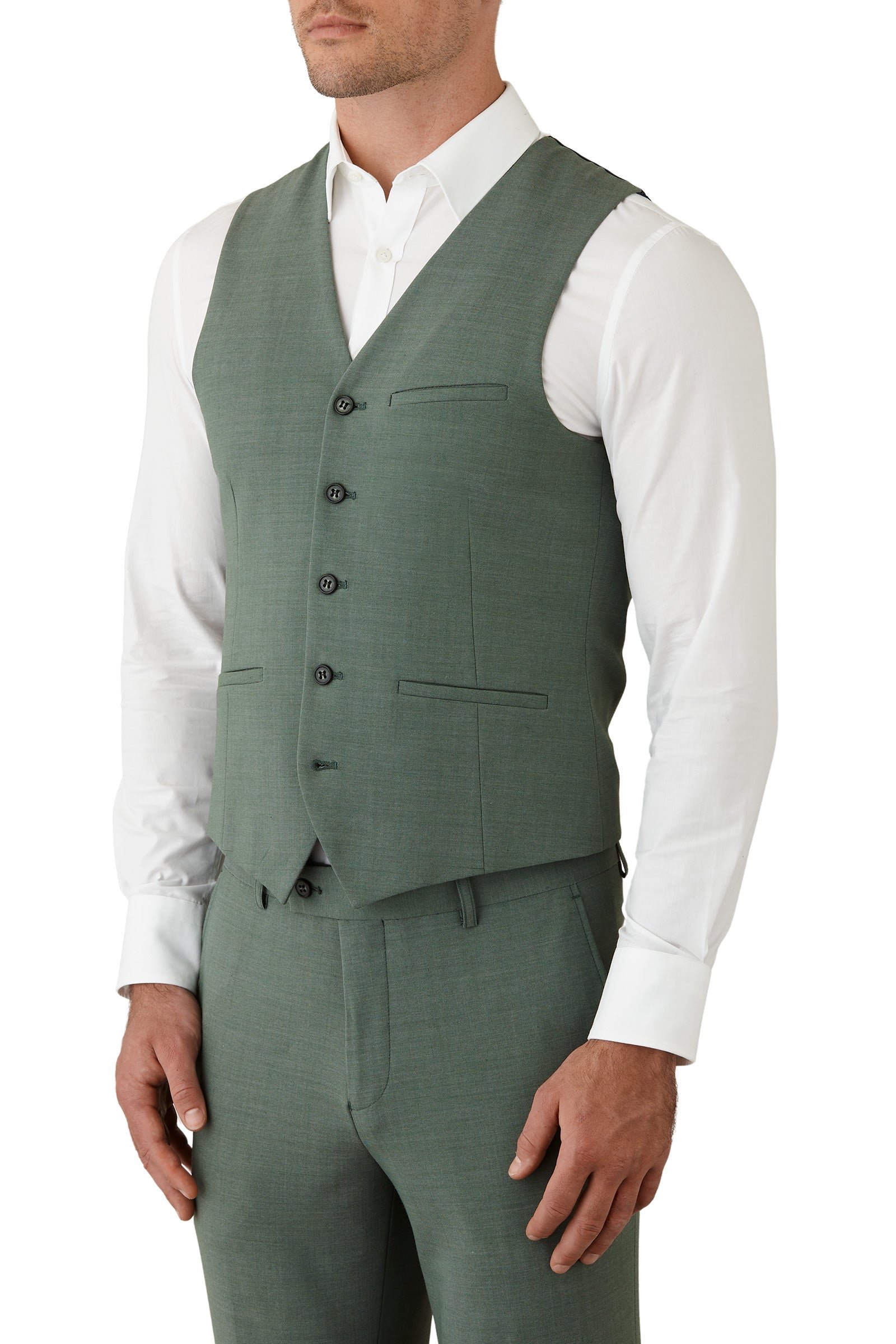 Uber Stone Green Marvin Waistcoat photo 2