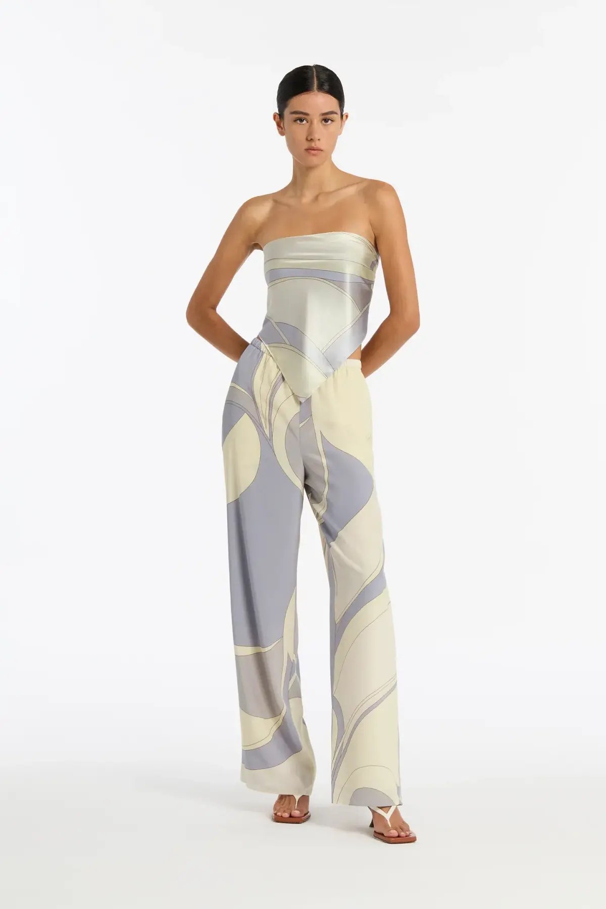Sir The Label Adrianna Pant and Scarf Set Size 2 / 10 AU photo 2
