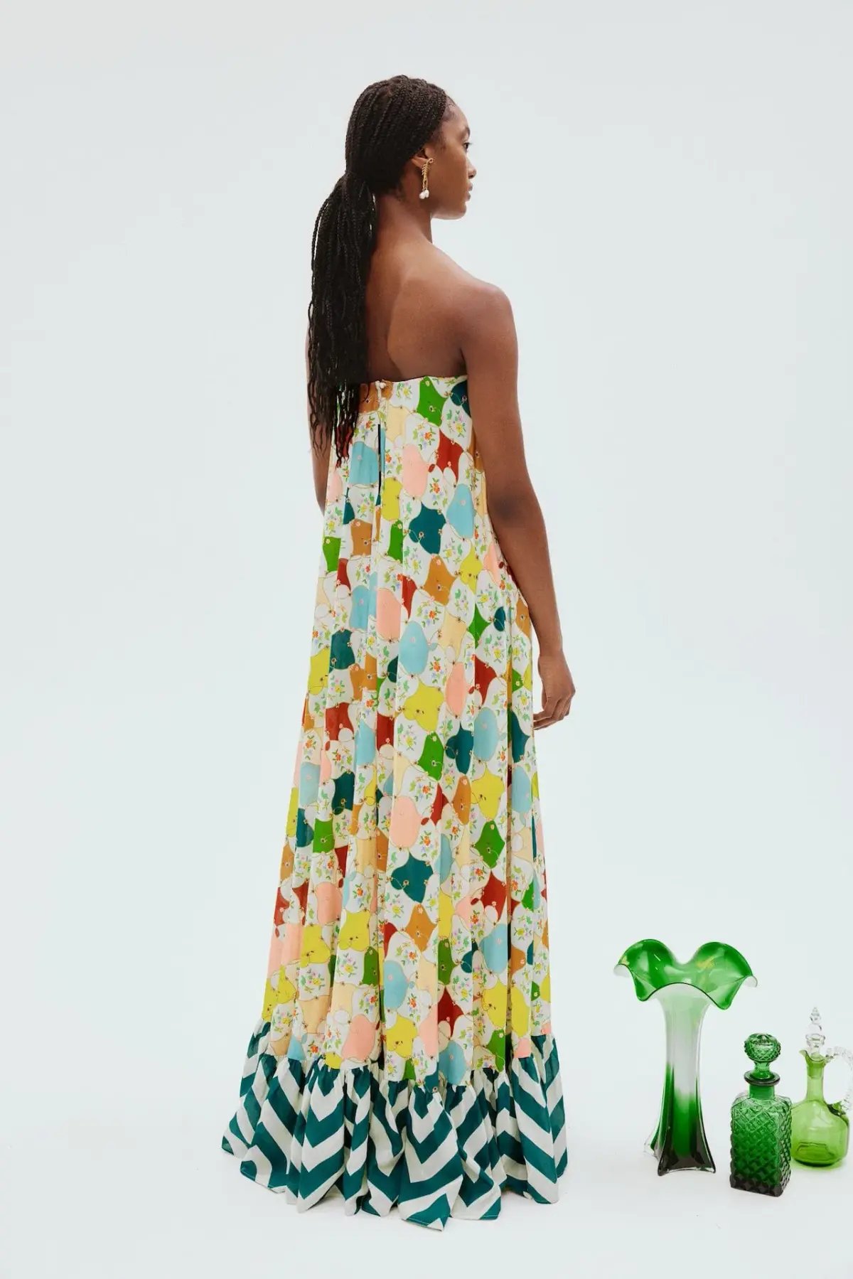 Alemais Everly Strapless Gown Multi Size 6 photo 3