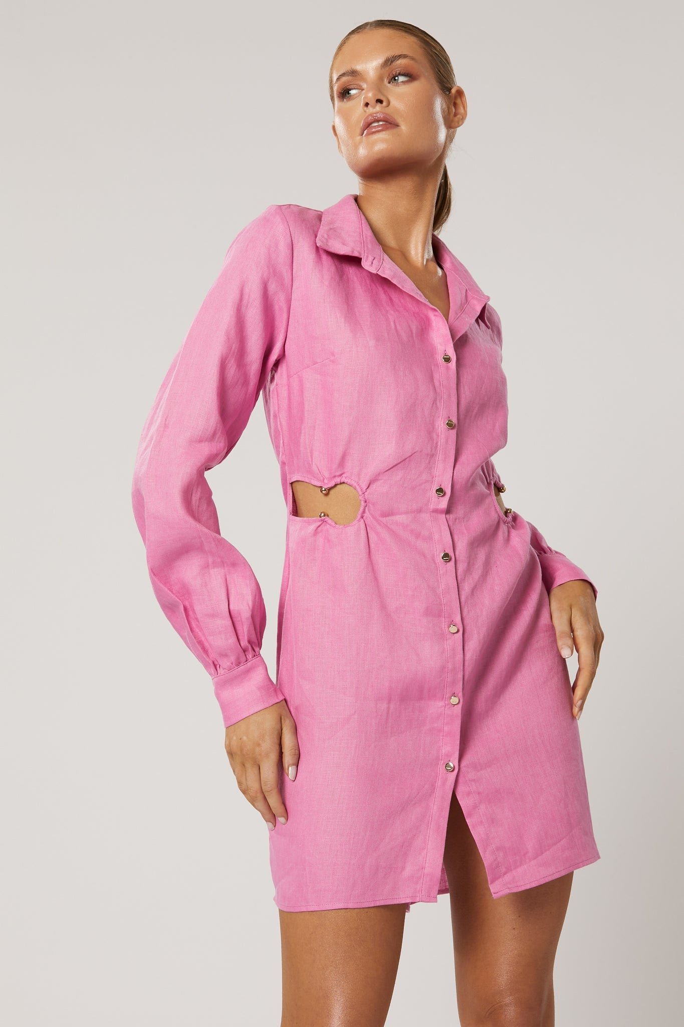 WINONA OLINDA SHORT DRESS - MULBERRY photo 2