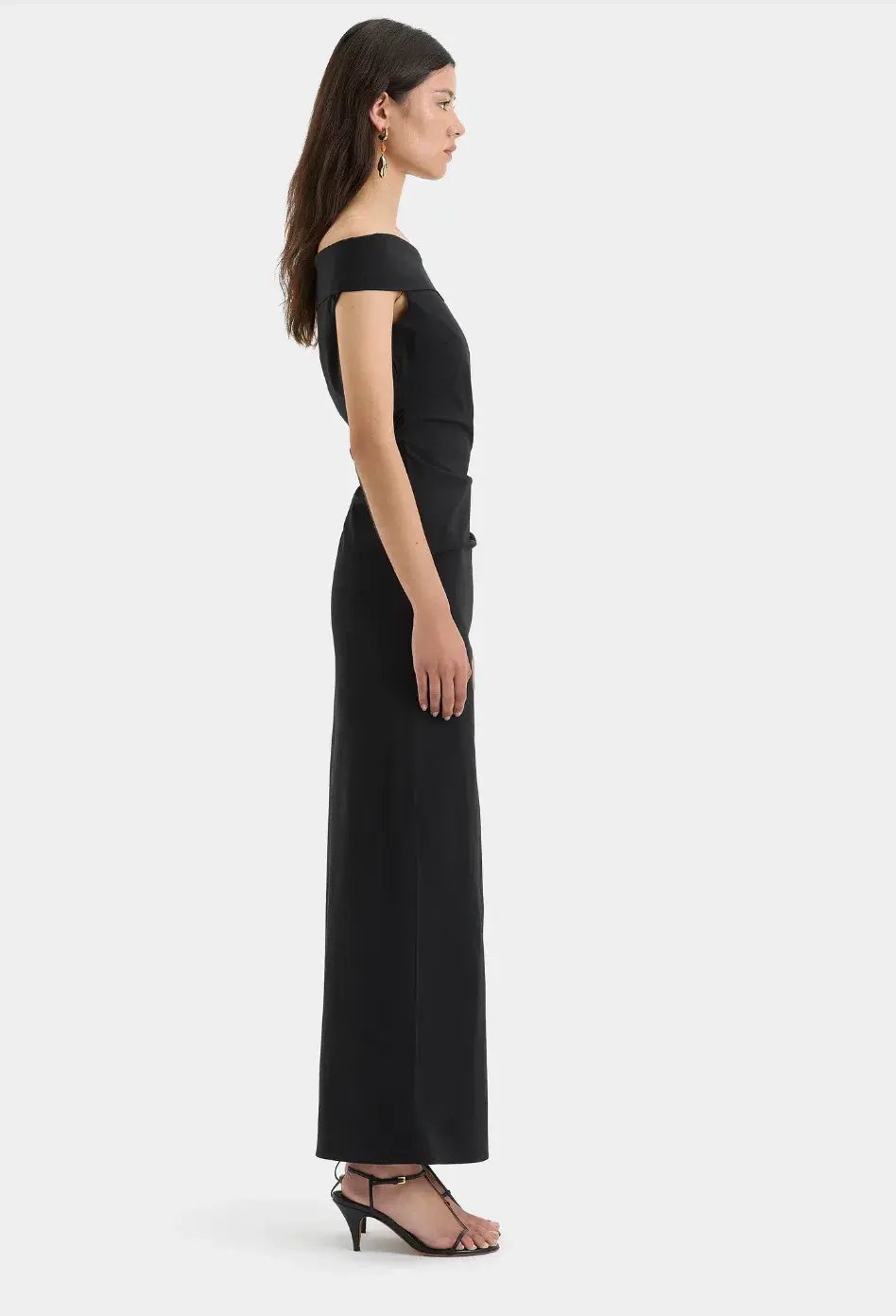 Sir The Label Dahlia Gown Black Size 6 photo 4