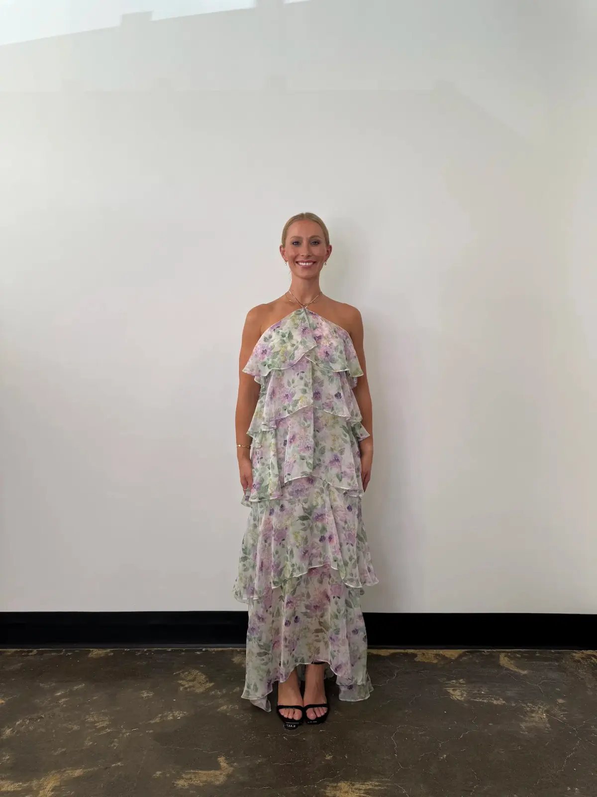 Elliatt Mirabelle Cocktail Maxi Dress Floral Size AU 12 photo 2