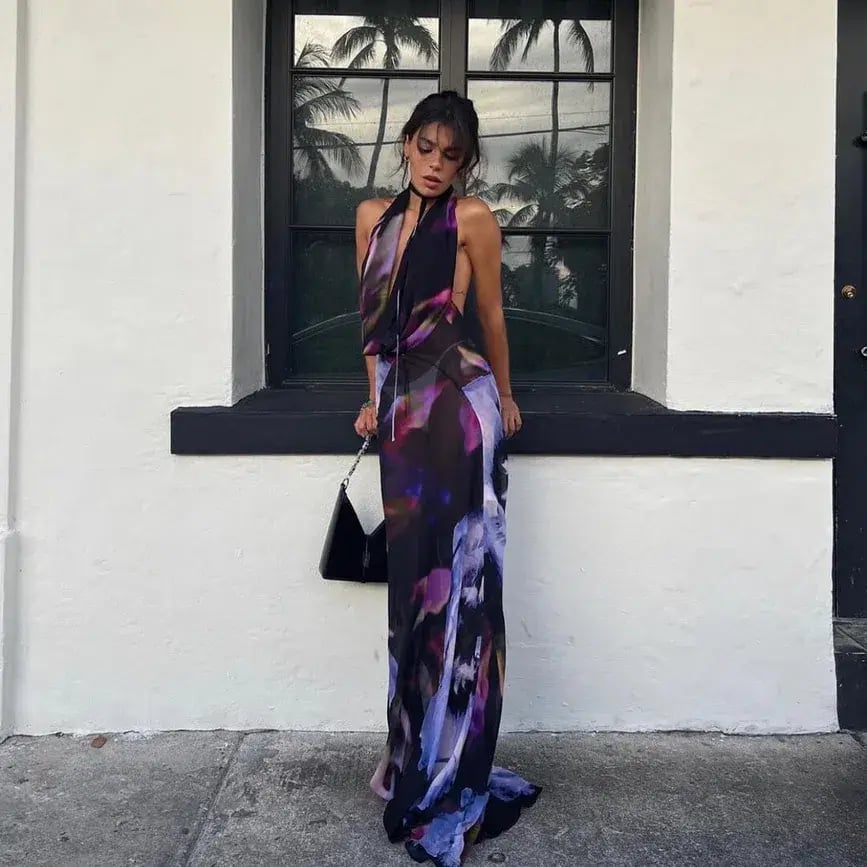 Rat & Boa Antonella Iris Purple Dress Size S/Au 8 photo 4
