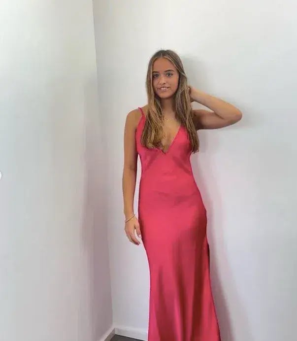 Rat & Boa Anastasia Dress Pink Size 8 photo 2